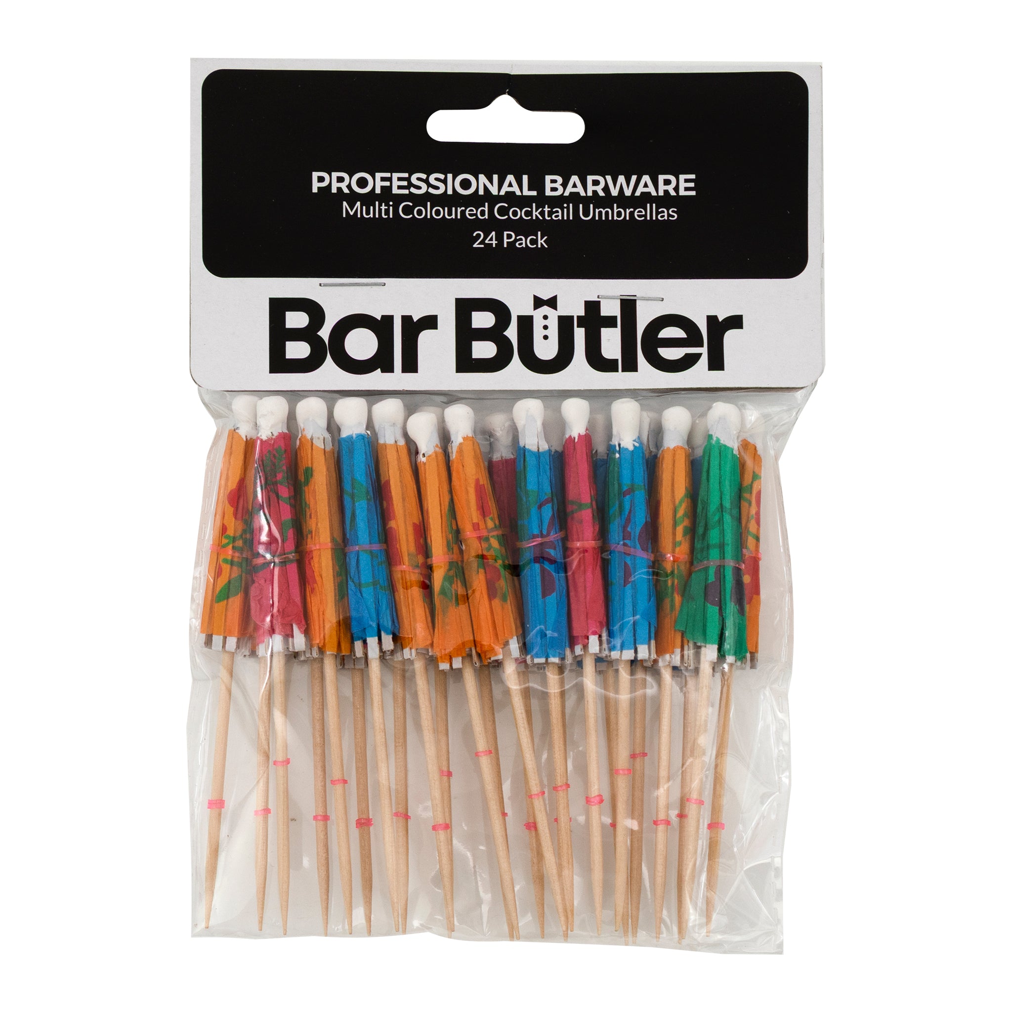 BAR BUTLER COCKTAIL UMBRELLAS 24PK