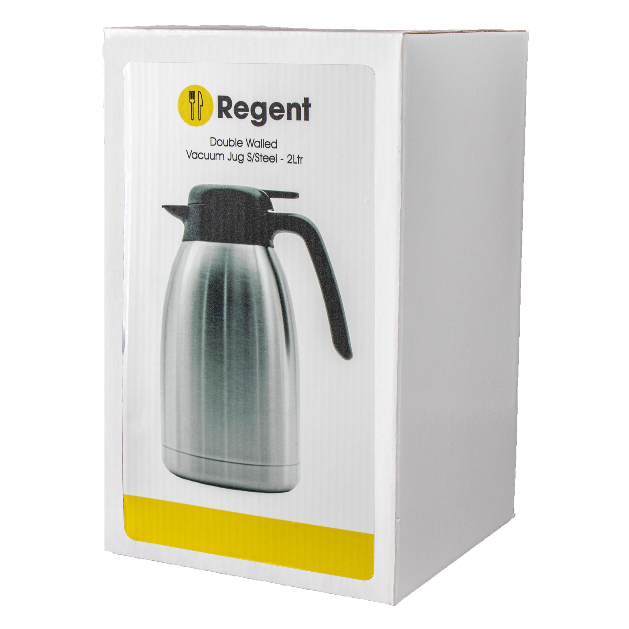 REGENT VACUUM JUG DOUBLE WALLED STAINLESS STEEL, 2L