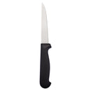 REGENT CUTLERY STEAK KNIFE WITH SHARP TIP WITH PP BLACK HANDLE, (215X25X12MM)