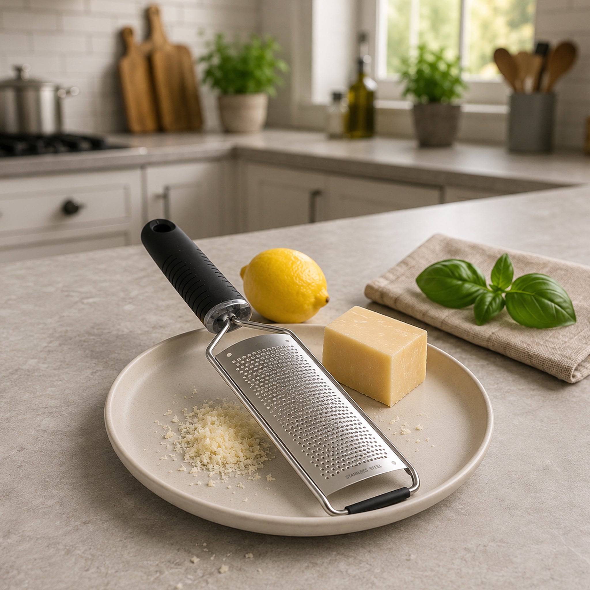 REGENT KITCHEN MICRO GRATER FINE 18/8 STAINLESS STEEL, 300MM