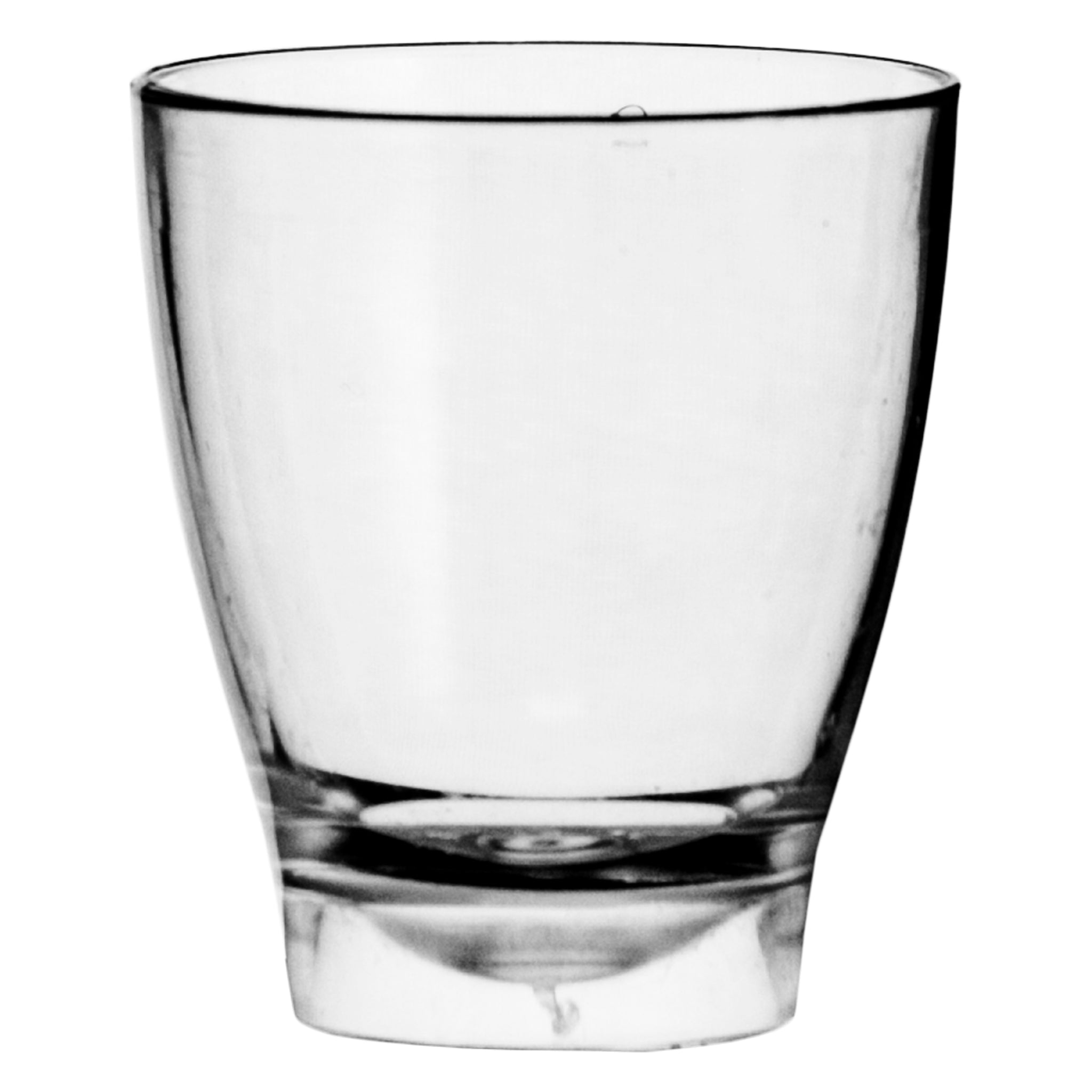 BAR BUTLER 10 CLEAR PLASTIC SHOT GLASSES 25ML ON A TRAY 11PCS SET