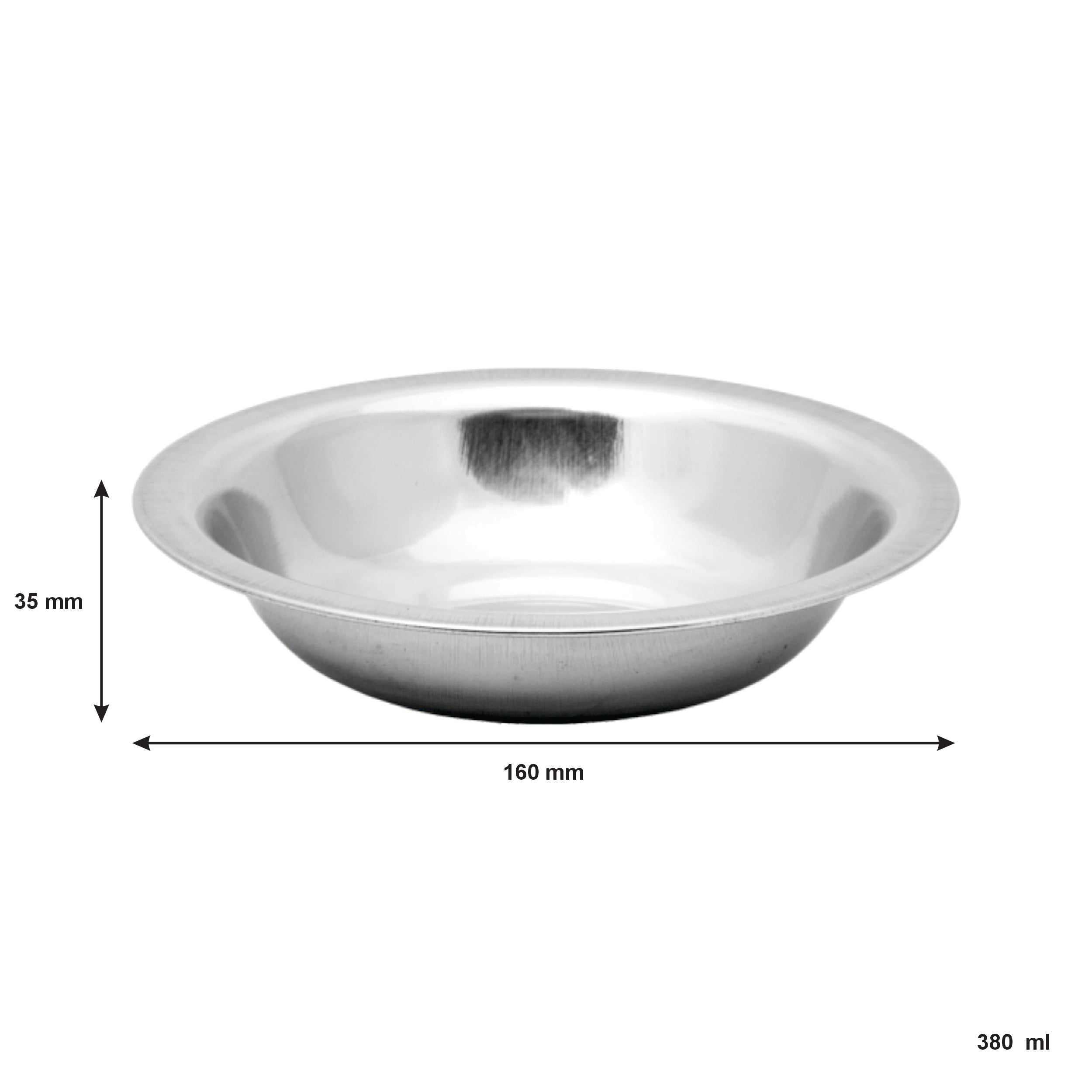 REGENT REGULAR MIXING BOWL STAINLESS STEEL SMALL, 380ML