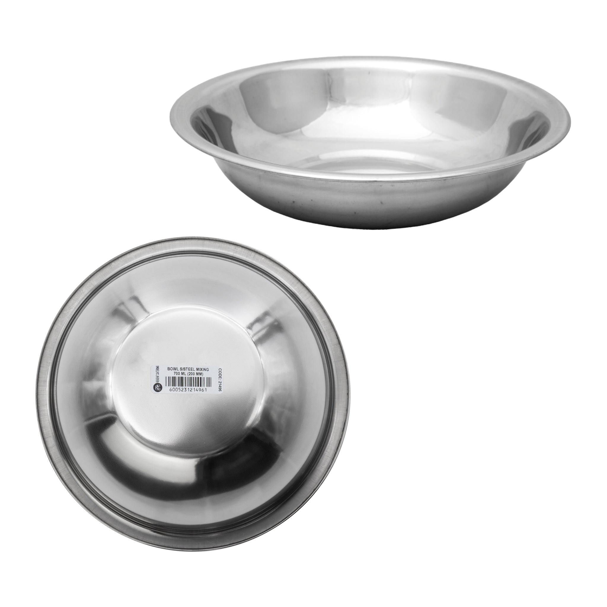 REGENT REGULAR MIXING BOWL STAINLESS STEEL MEDIUM, 700ML