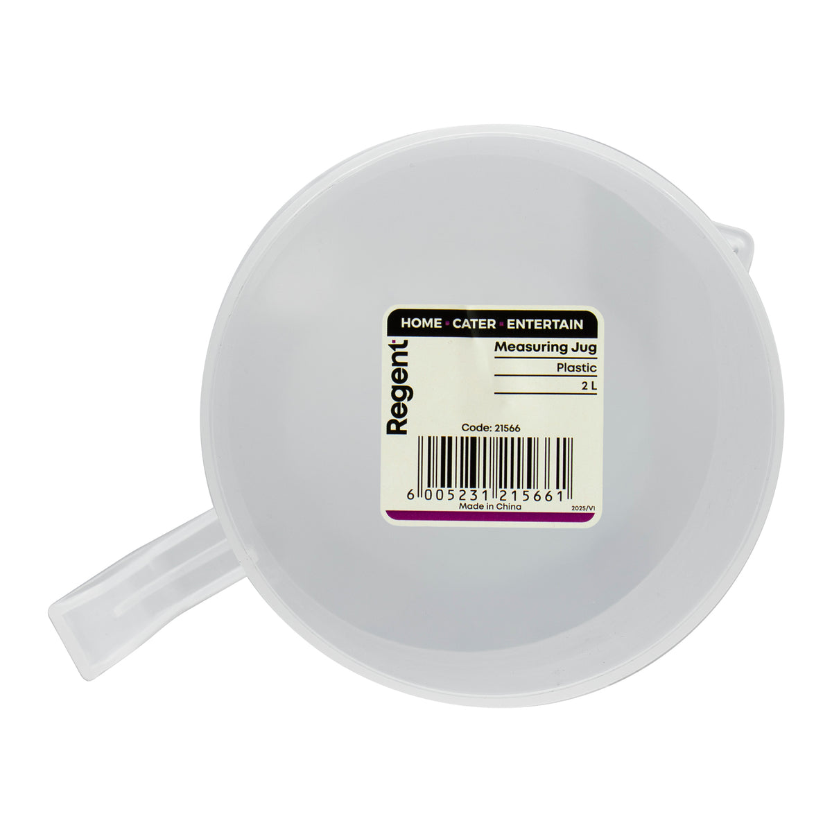 REGENT CATERING MEASURING JUG PLASTIC, 2L