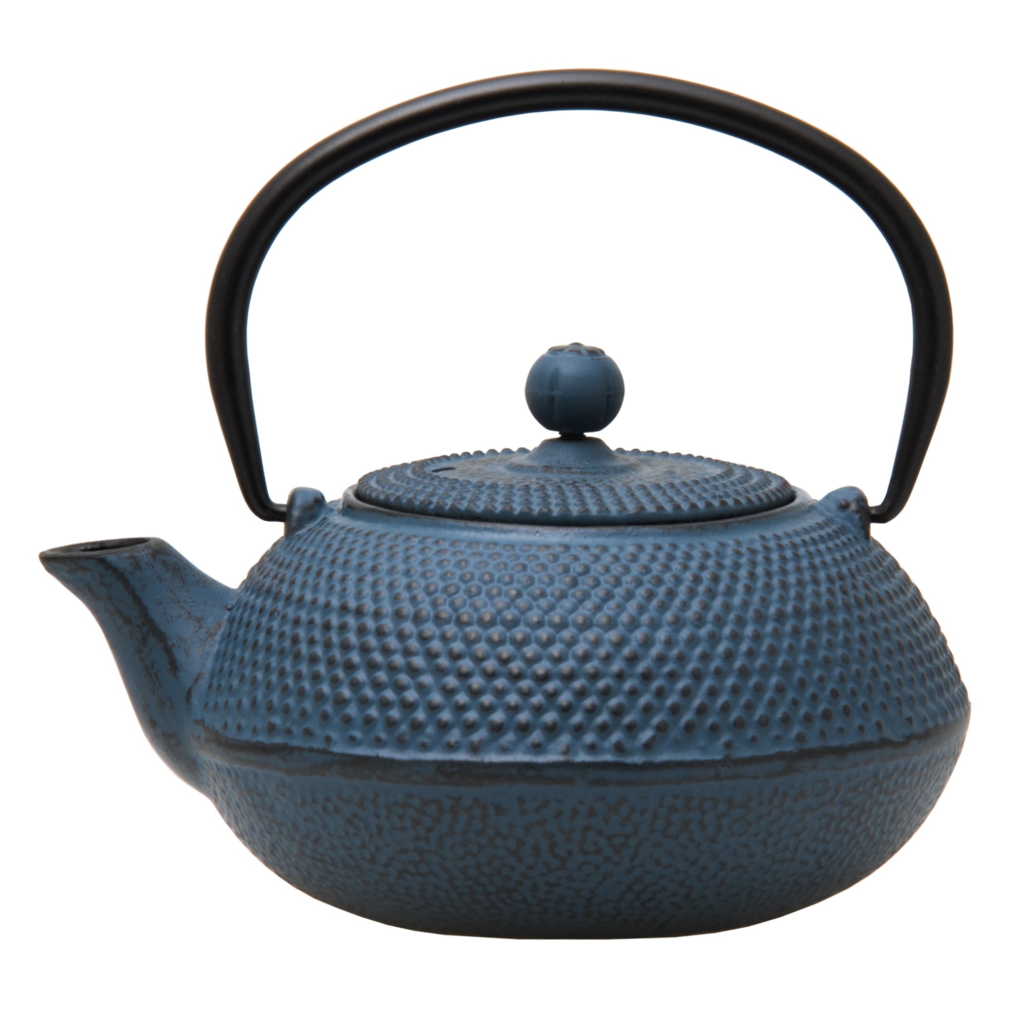 REGENT CAST IRON CHINESE TEAPOT BLUE, 600ML
