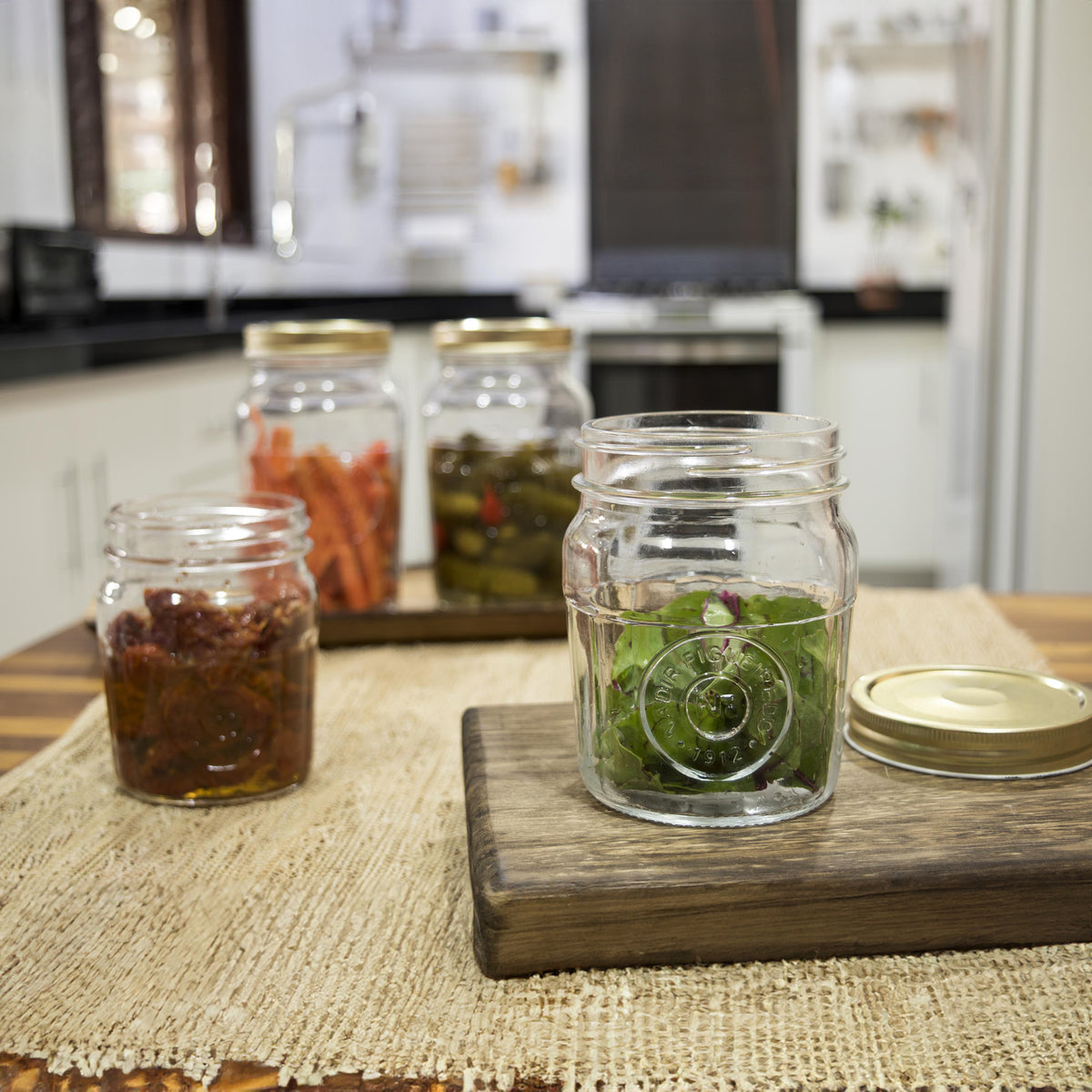 NADIR AMERICANO VINTAGE GLASS JAR, 500ML