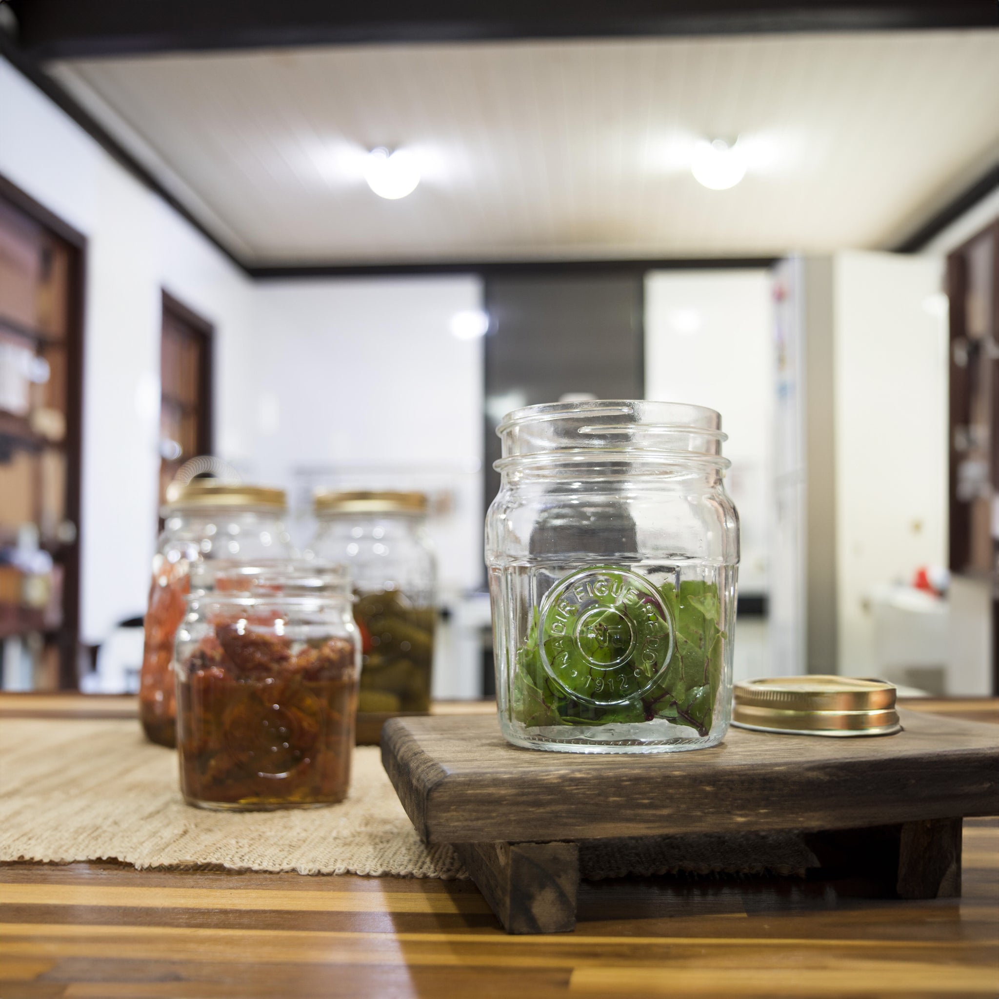 NADIR AMERICANO VINTAGE GLASS JAR, 1.5L