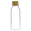 REGENT BOROSILICATE GLASS CARAFE WITH CORK STOPPER, 1L