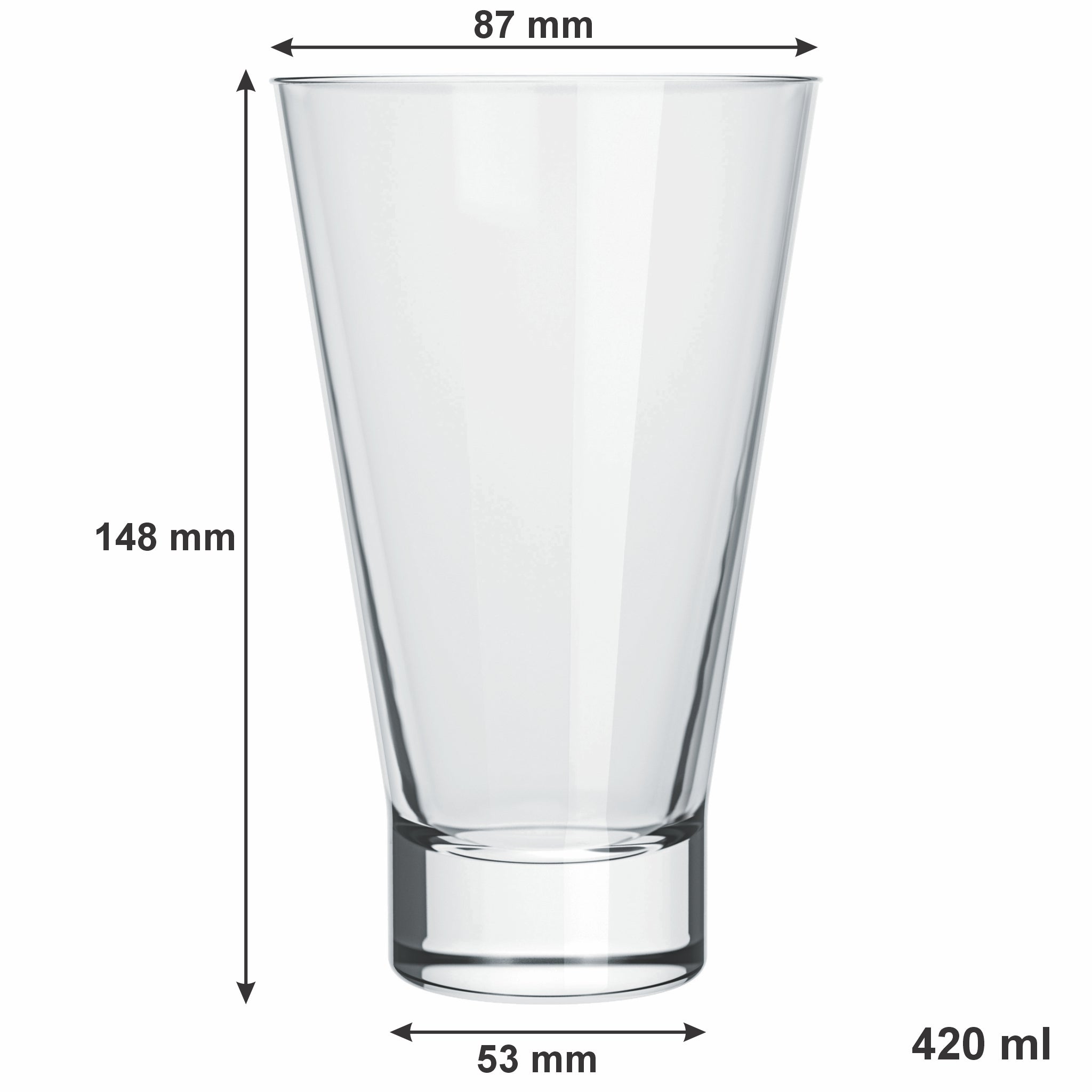 NADIR ILHABELA LONG DRINK TUMBLER, 420ML