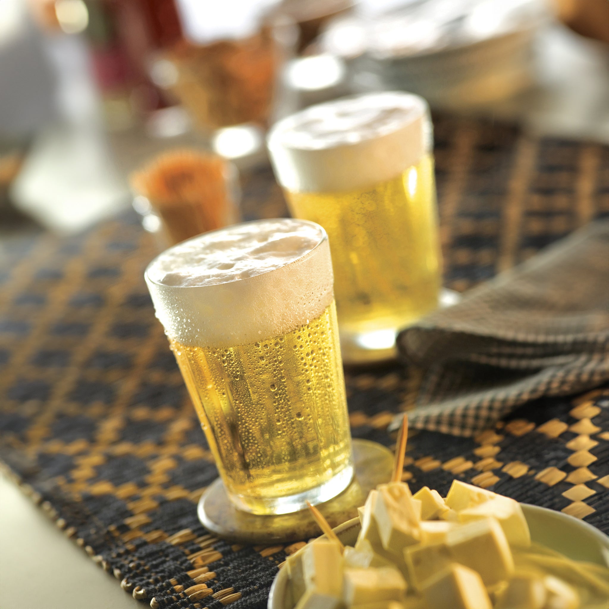 NADIR BAMBOO GLASS TUMBLER, 190ML