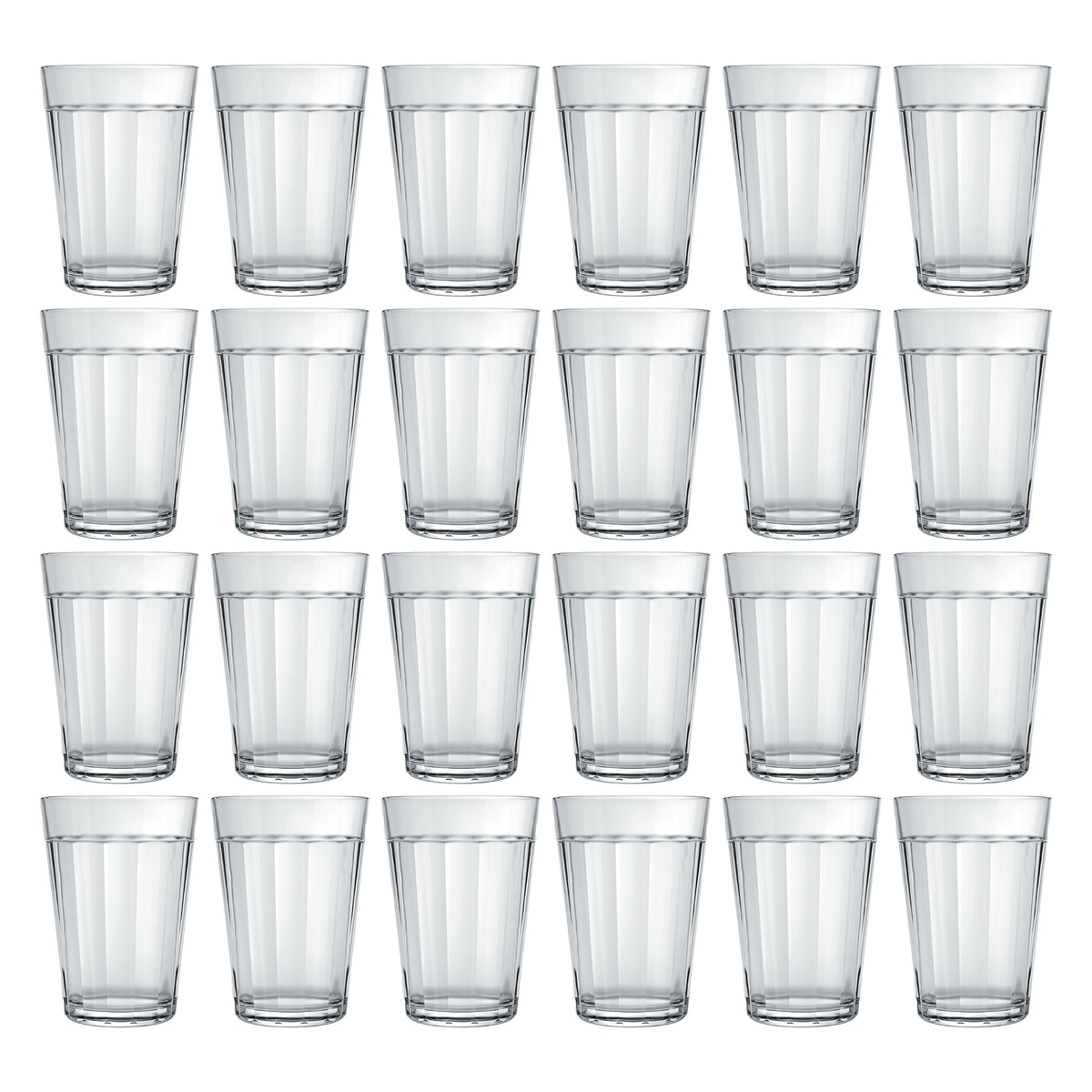 NADIR BAMBOO GLASS TUMBLER, 190ML