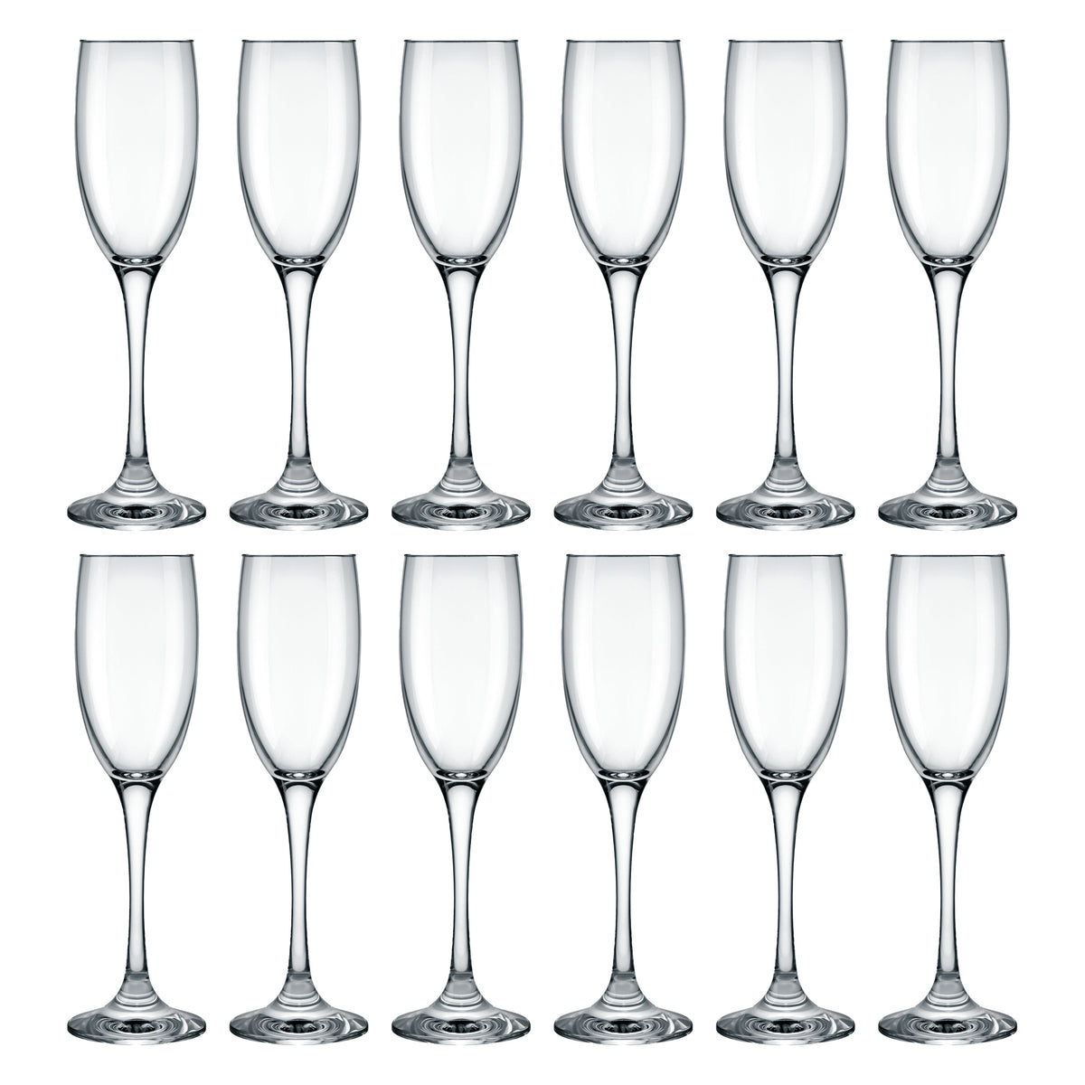 NADIR BARONE STEMMED CHAMPAGNE FLUTE, 190ML