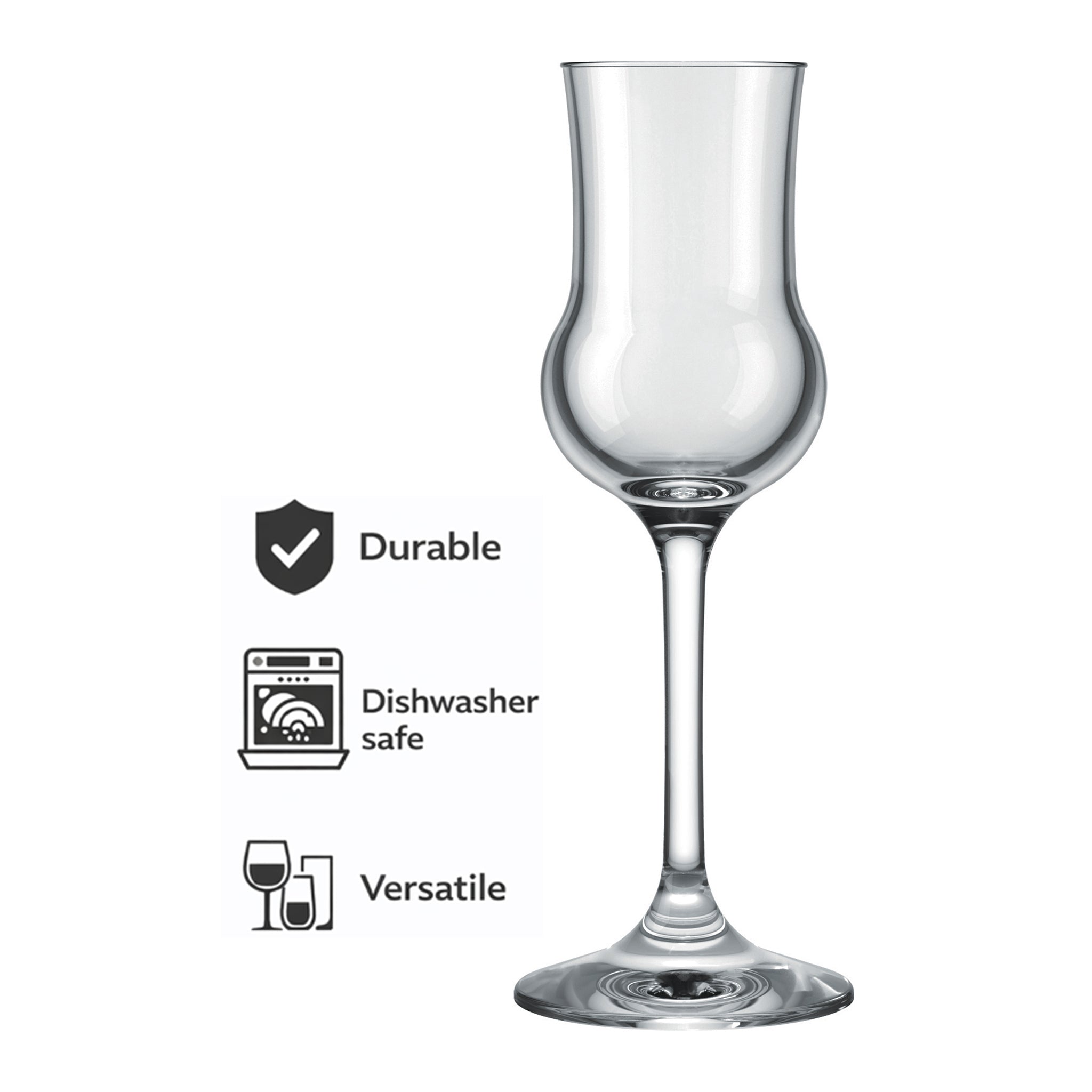 NADIR ALAMBIC STEMMED SHERRY GLASS, 90ML