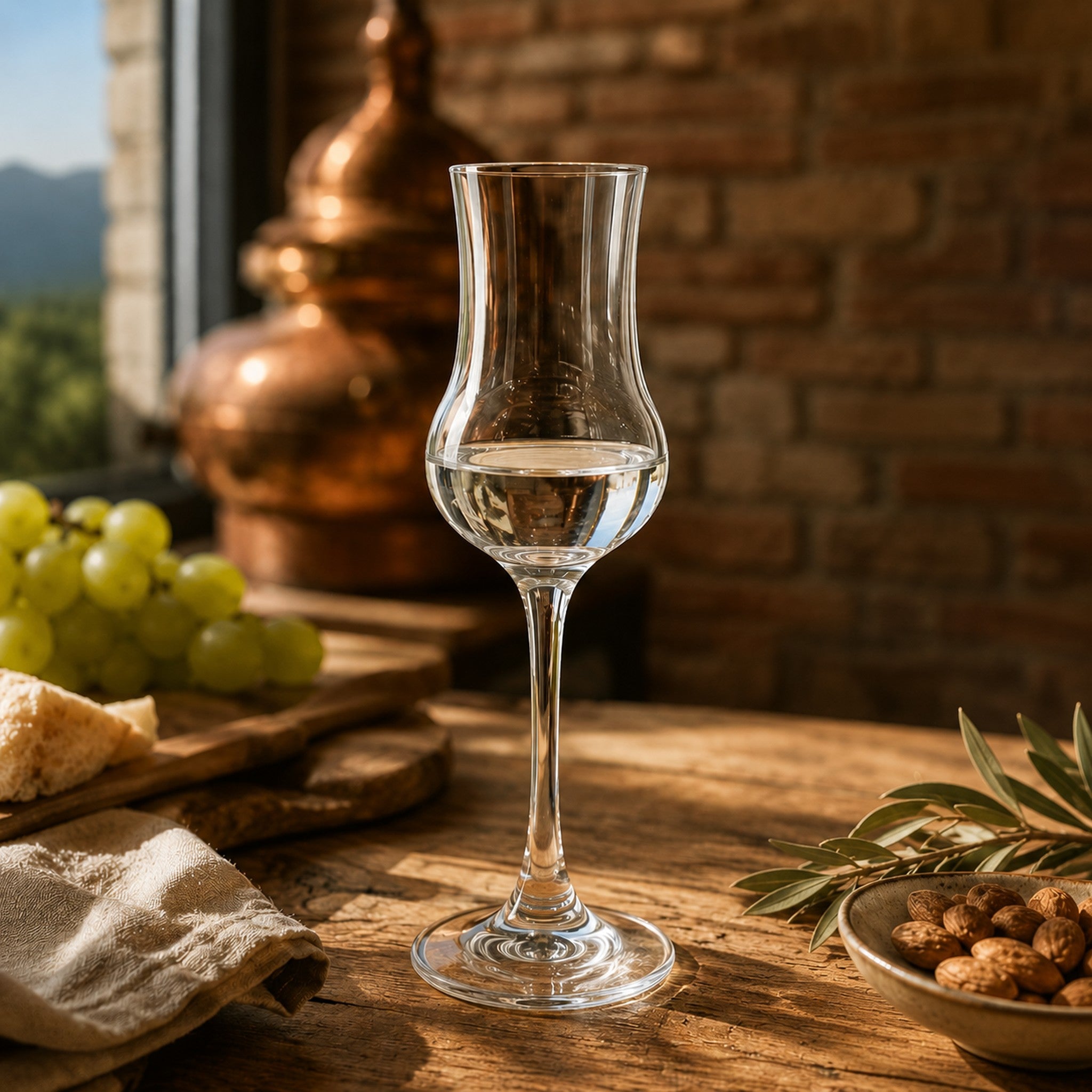 NADIR ALAMBIC STEMMED SHERRY GLASS, 90ML