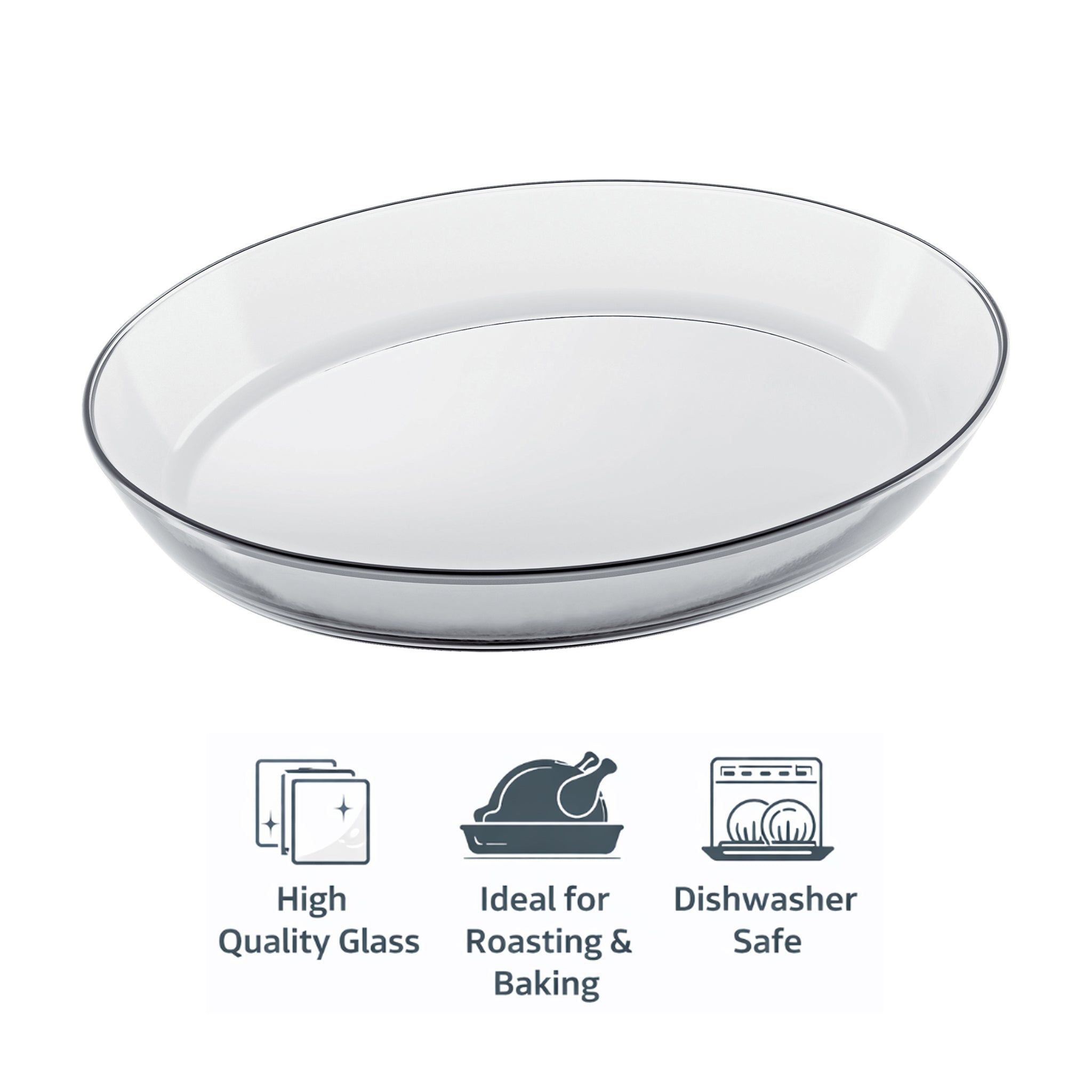 MARINEX OVAL BAKING DISH, 4L
