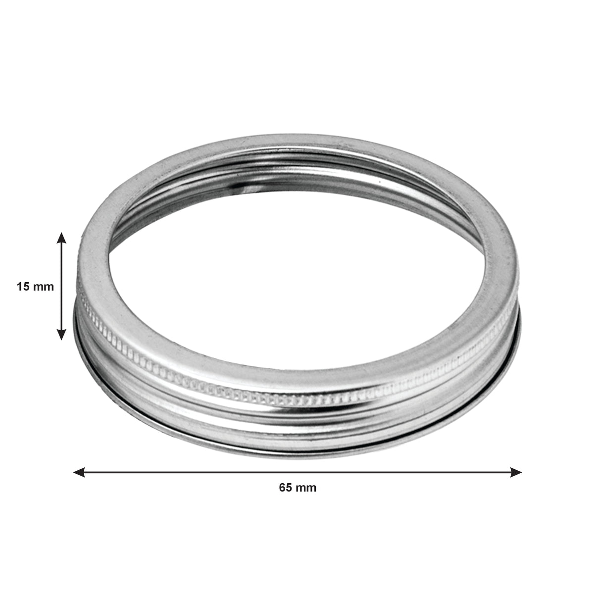 CONSOL PRESERVE JAR SCREW RINGS FOR 250ML JARS, 2PK