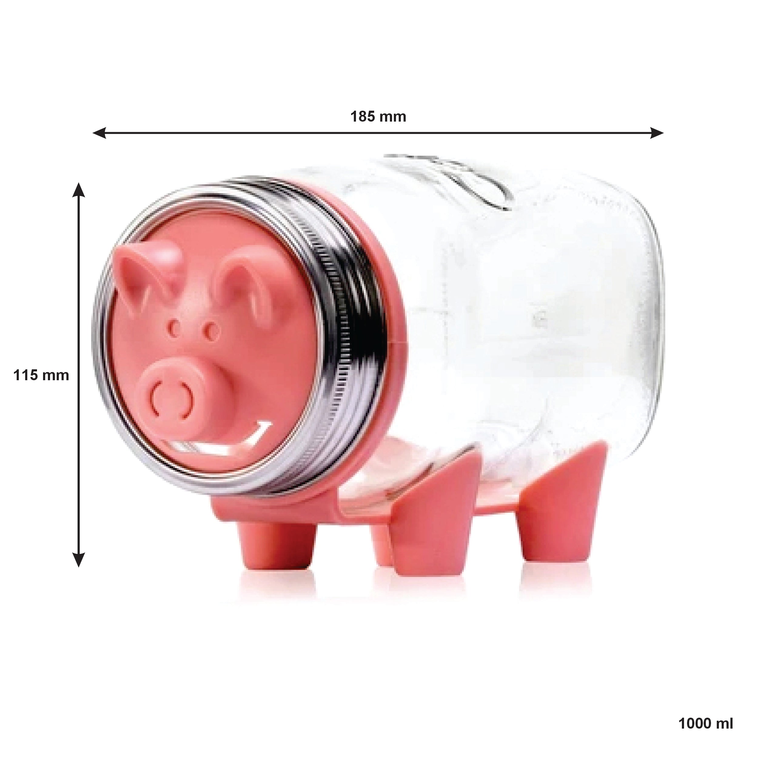 CONSOL PIGGY BANK PINK, 1L