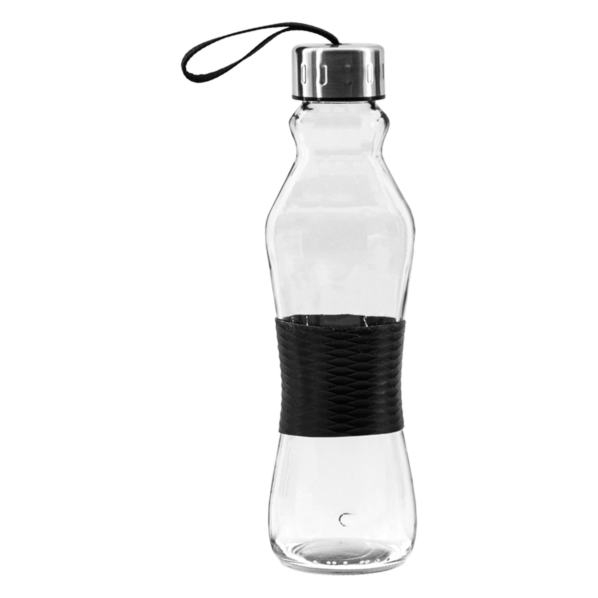 CONSOL GRIP N GO BOTTLES WITH STRAP LIDS IN ASSORTED COLOURS, 500ML