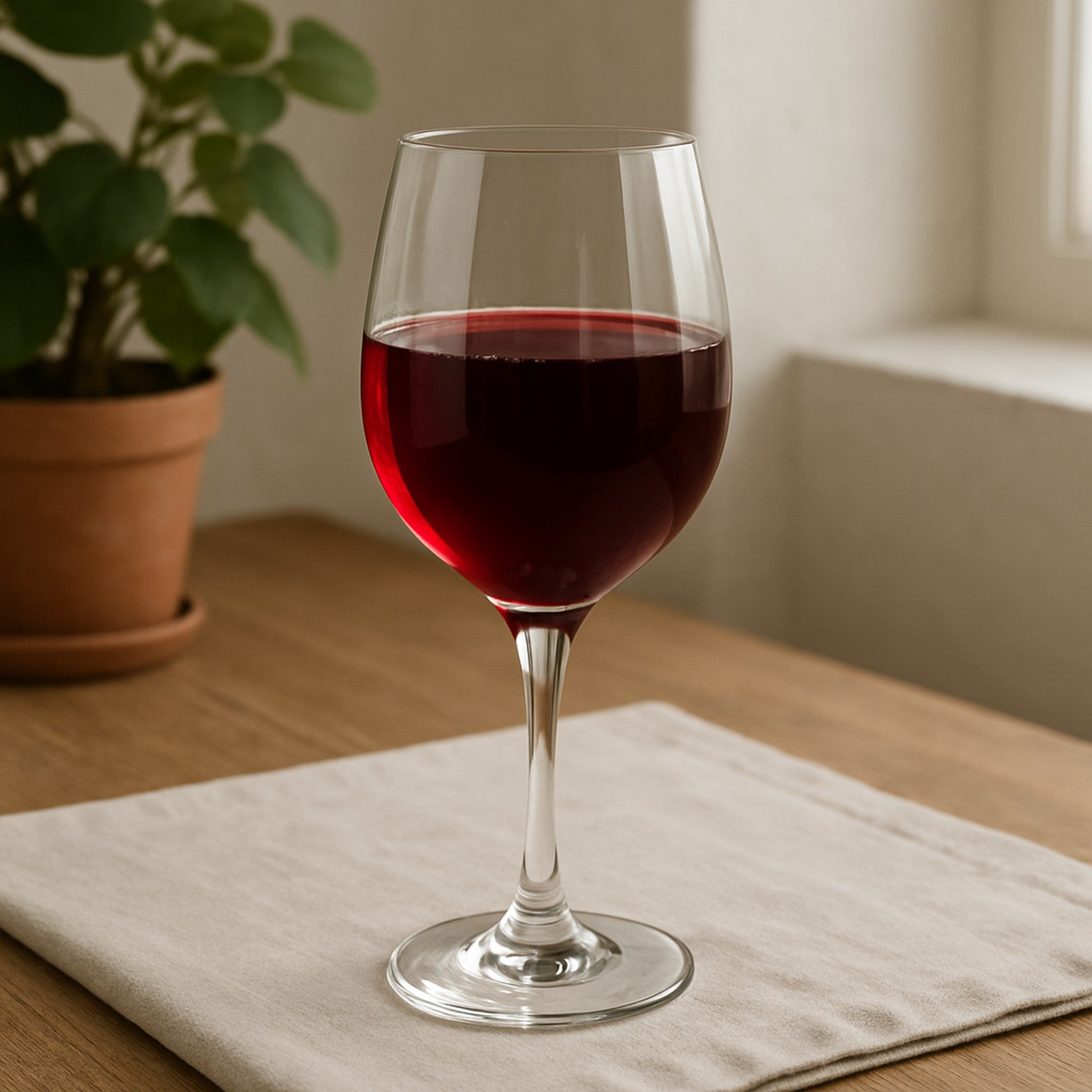 CONSOL LYON STEM RED WINE GLASS 4PK, 490ML