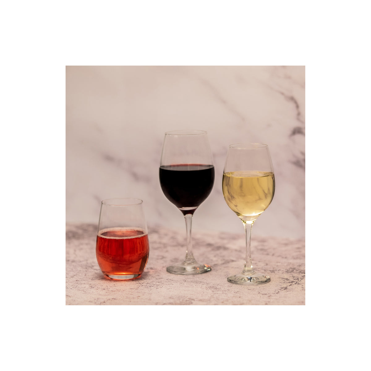 CONSOL LYON STEM WHITE WINE GLASS 4PK, 385ML