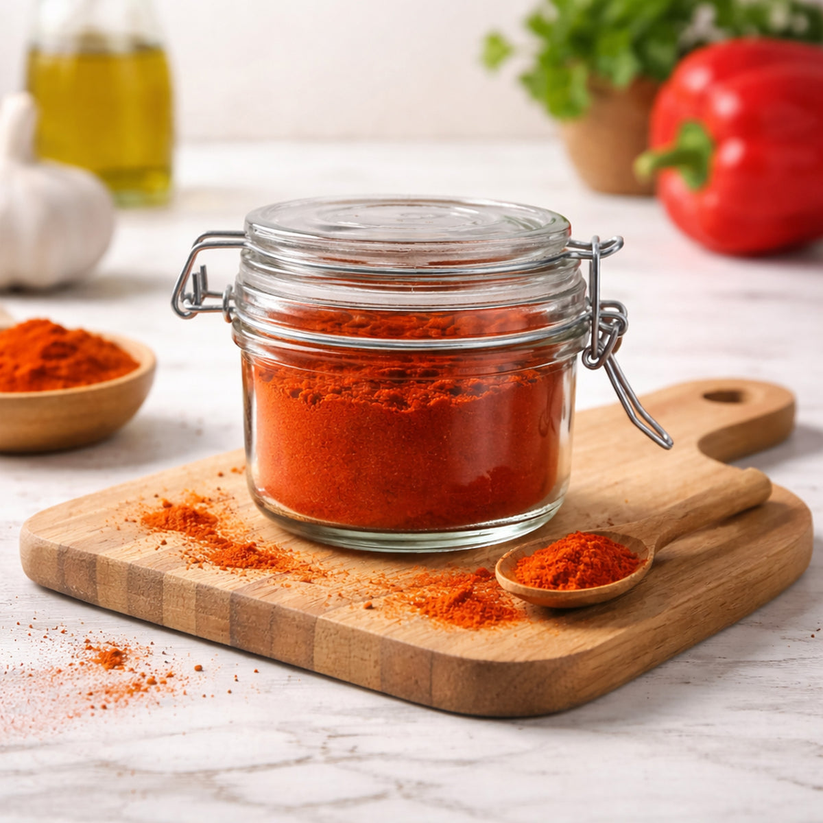 REGENT HERMETIC GLASS CANISTER WITH CLIP SEAL GLASS LID, 175ML