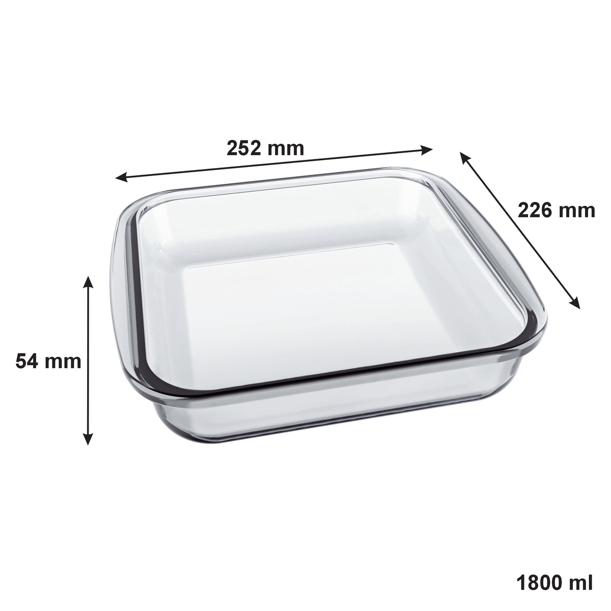 MARINEX SQUARE ROASTERS WITH COLOURED PLASTIC LIDS, 1.8L