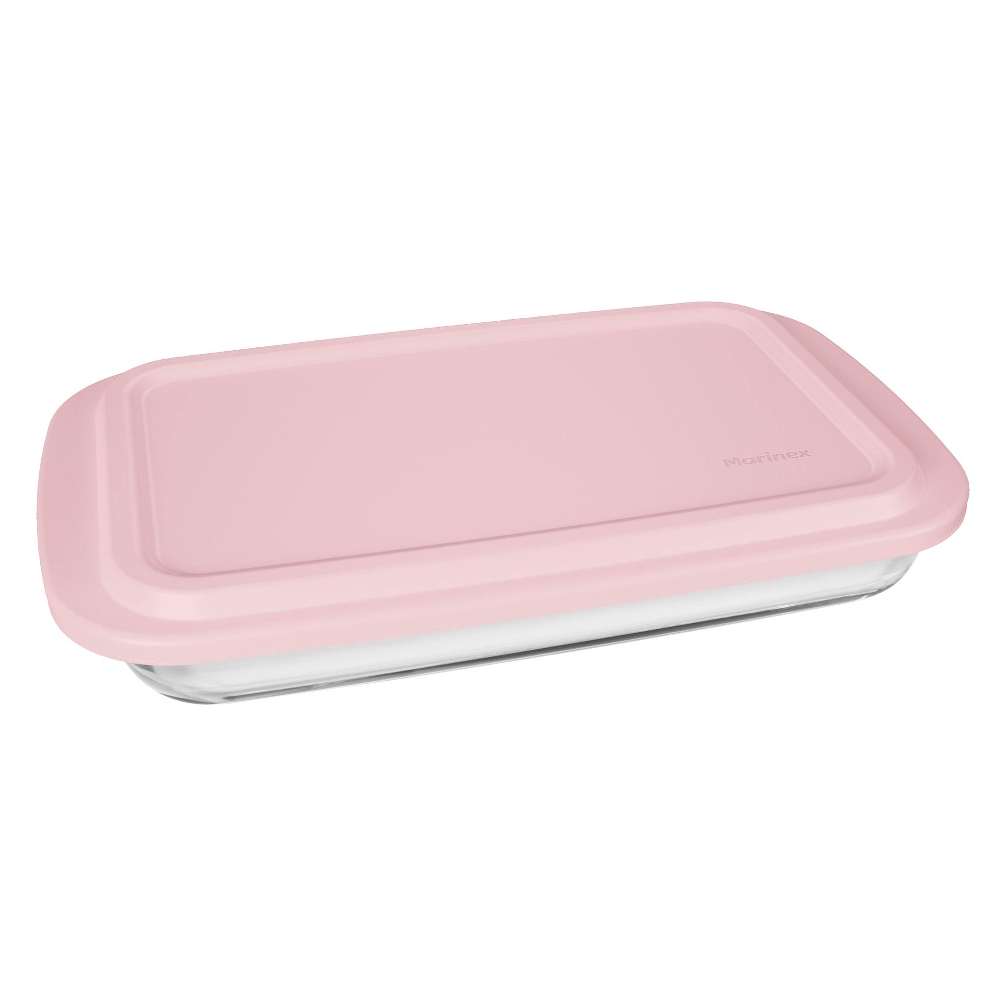 MARINEX RECT. ROASTERS WITH COLOURED PLASTIC LIDS, 1.6L