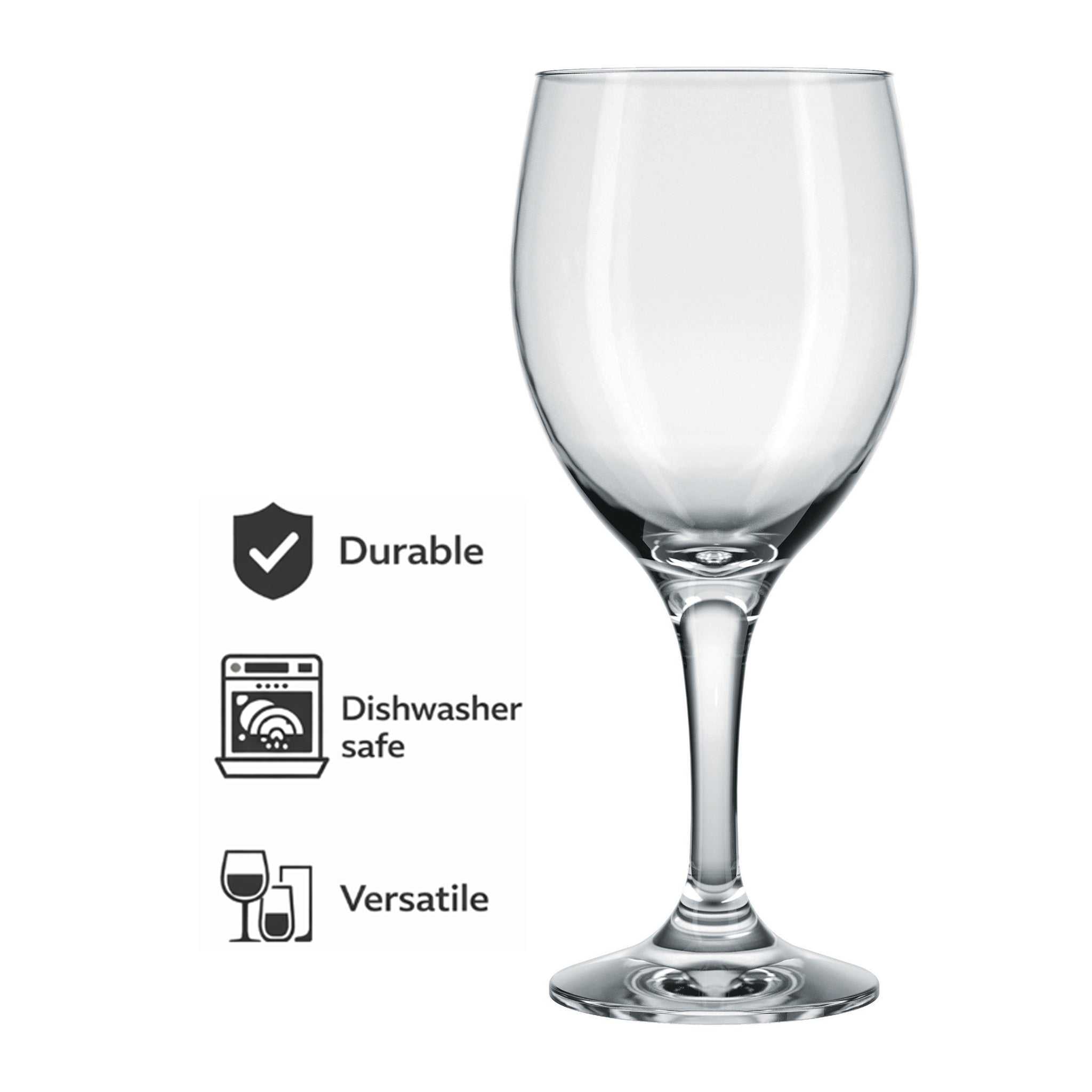 NADIR WINDSOR GRANDE VINHO STEMMED WINE GLASS, 590ML