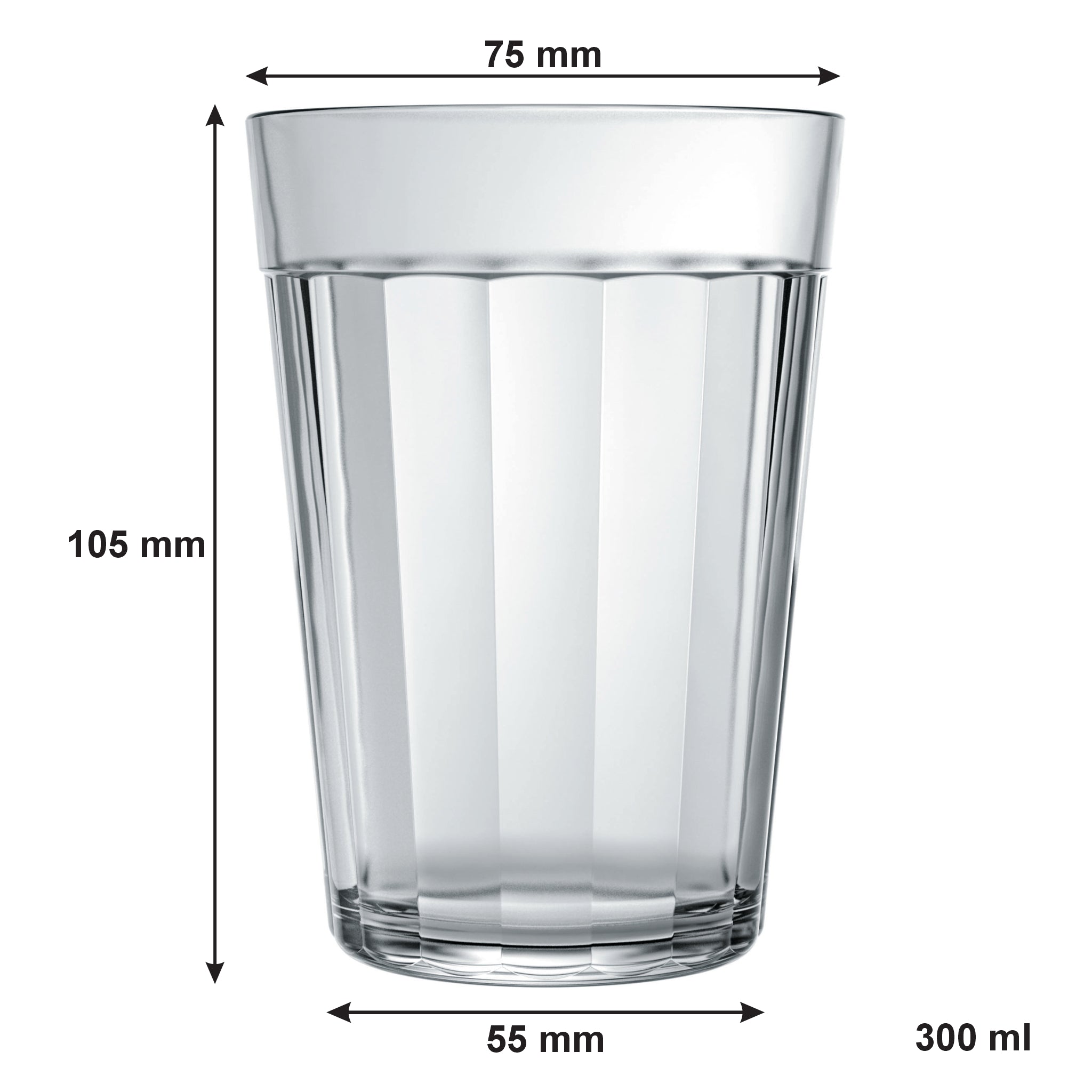 NADIR AMERICANO LONG DRINK TUMBLER, 300ML