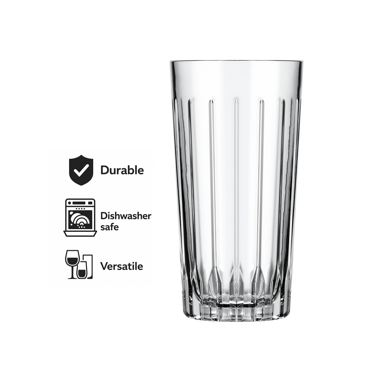 NADIR MADRID LONG DRINK TUMBLER, 395ML