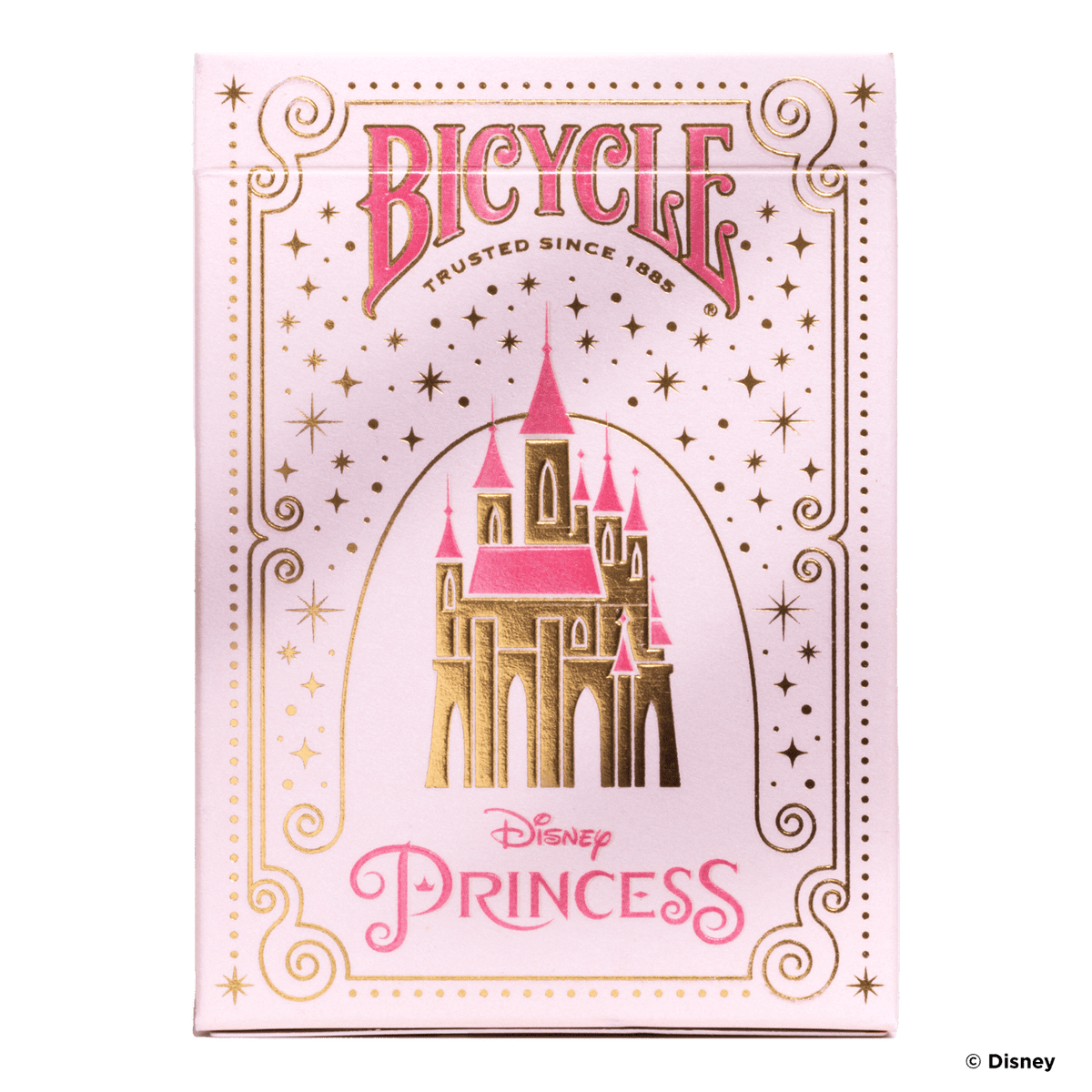 BICYCLE DISNEY PRINCESS PINK & NAVY PLAYING CARDS 2PK