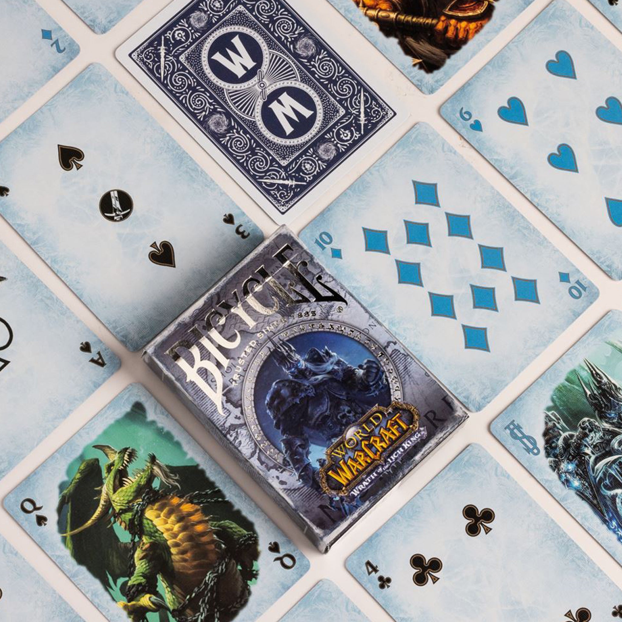 BICYCLE WORLD OF WARCRAFT WOTLK PLAYING CARDS 1PK