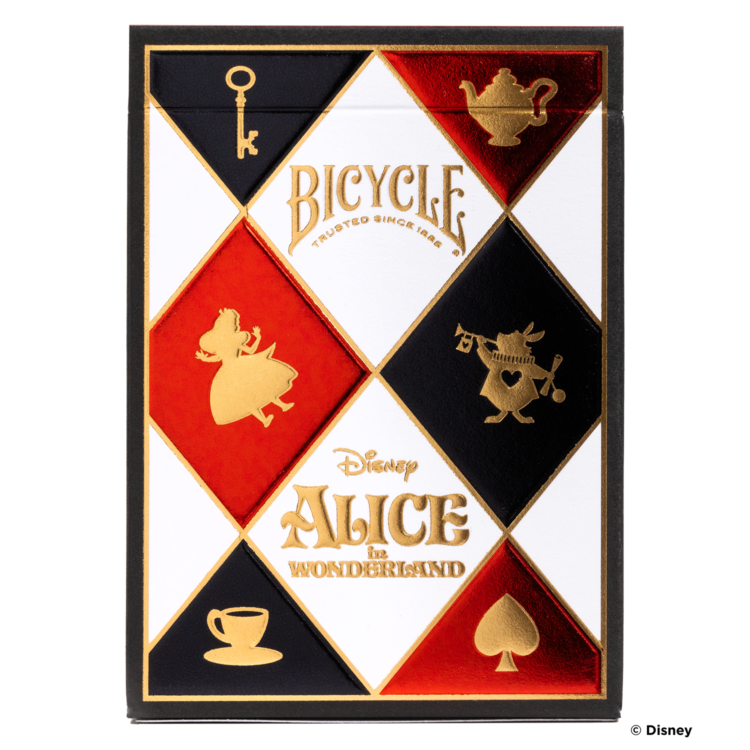 BICYCLE DISNEY ALICE IN WONDERLAND PLAYING CARDS