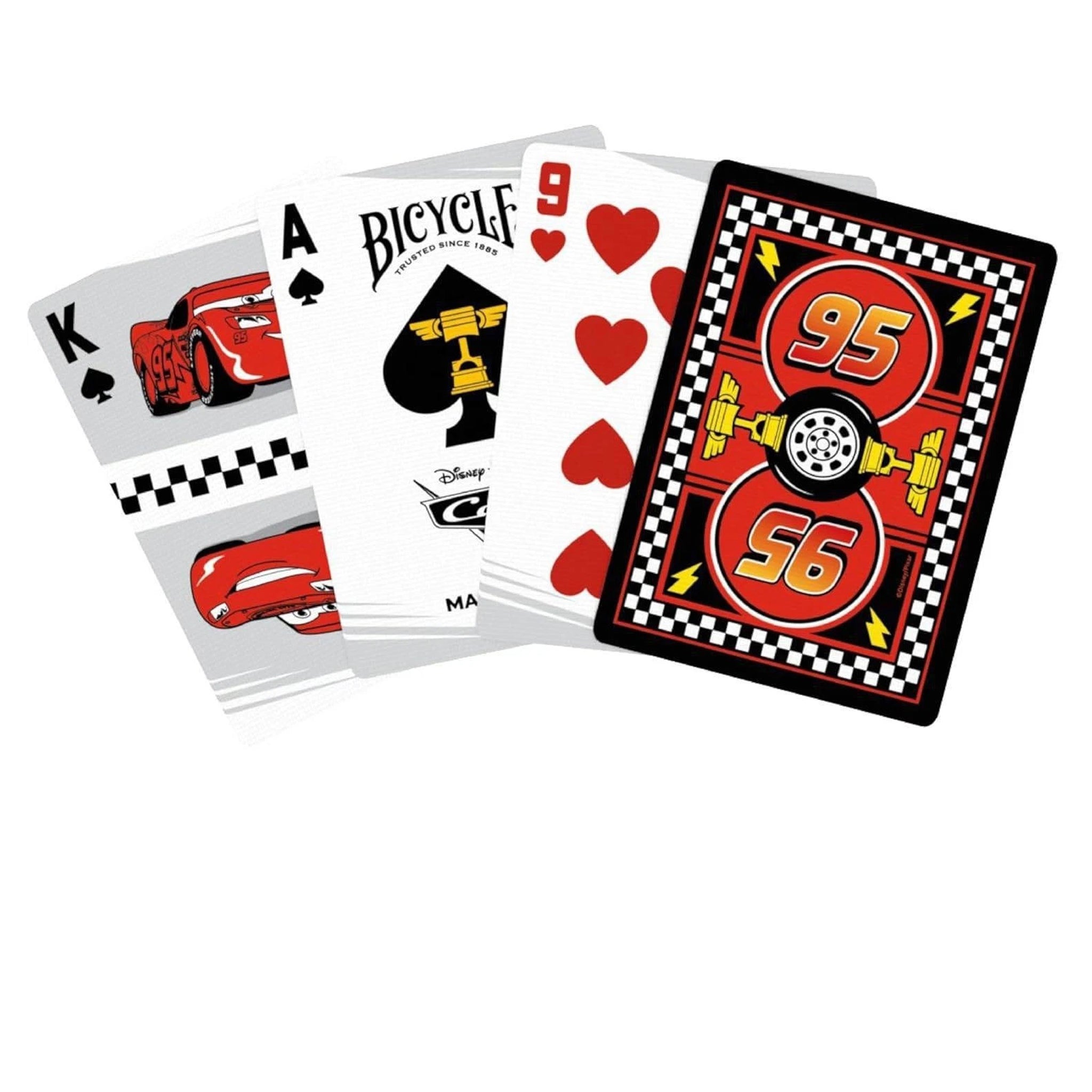 BICYCLE DISNEY CARS PLAYING CARDS