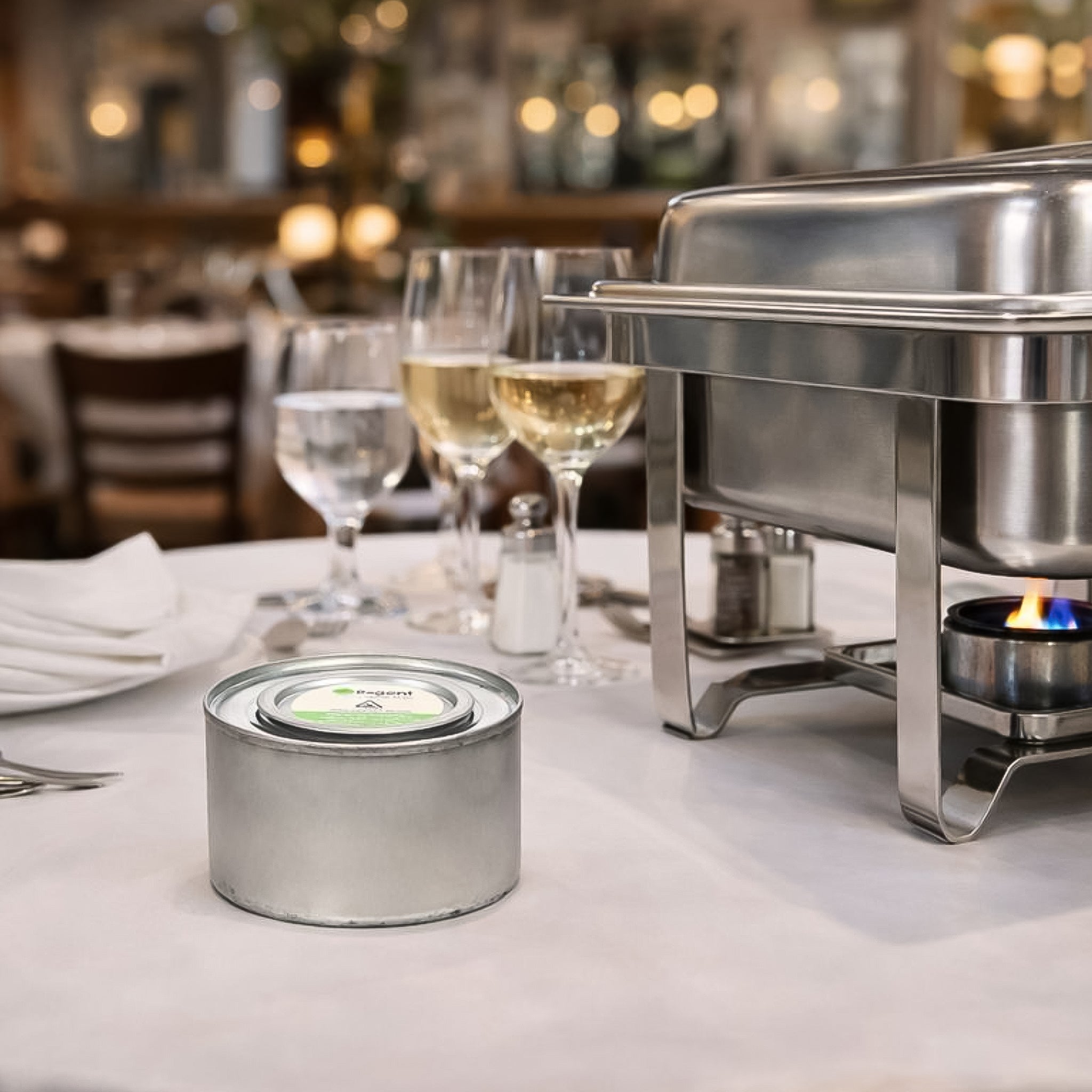 REGENT CHAFING DISH ETHANOL FUEL GEL TIN, 200ML
