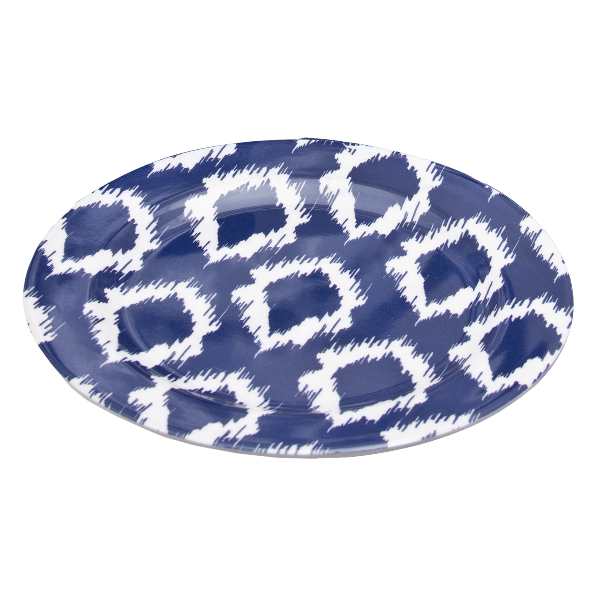 MELAMINE SIDE PLATE NAVY WILD