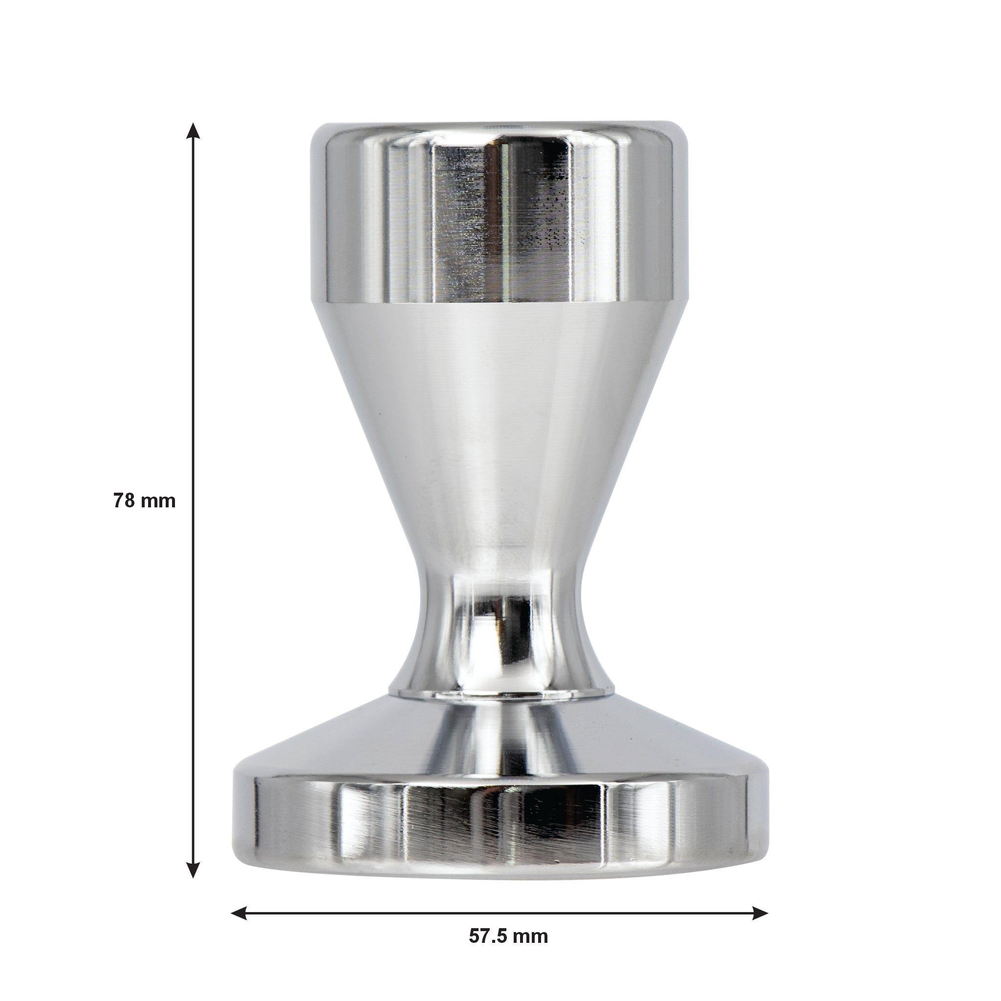 REGENT COFFEE TAMPER STAINLESS STEEL, 57.5MM DIA
