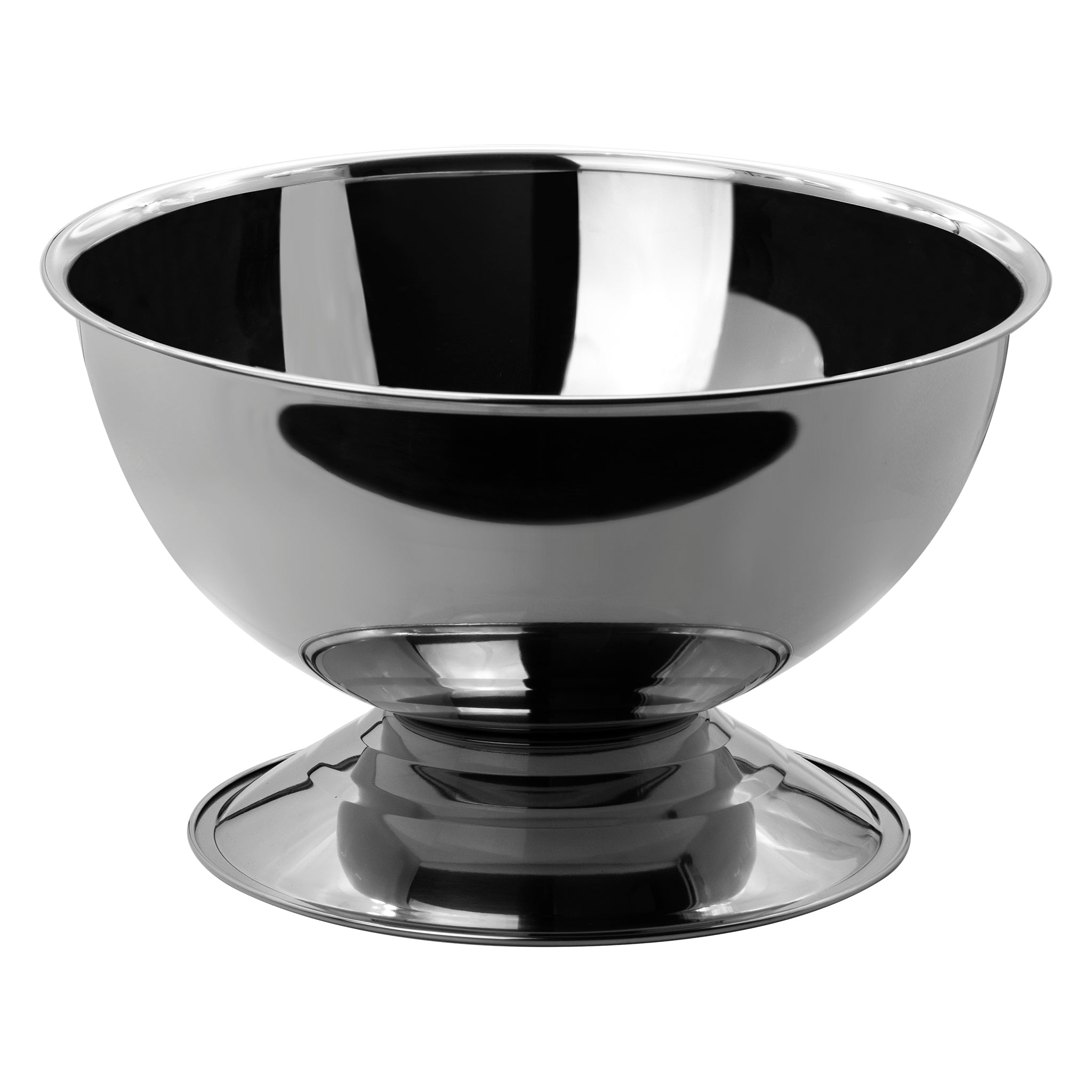 BAR BUTLER FOOTED ANGLED CHAMPAGNE BOWL STAINLESS STEEL, 9L