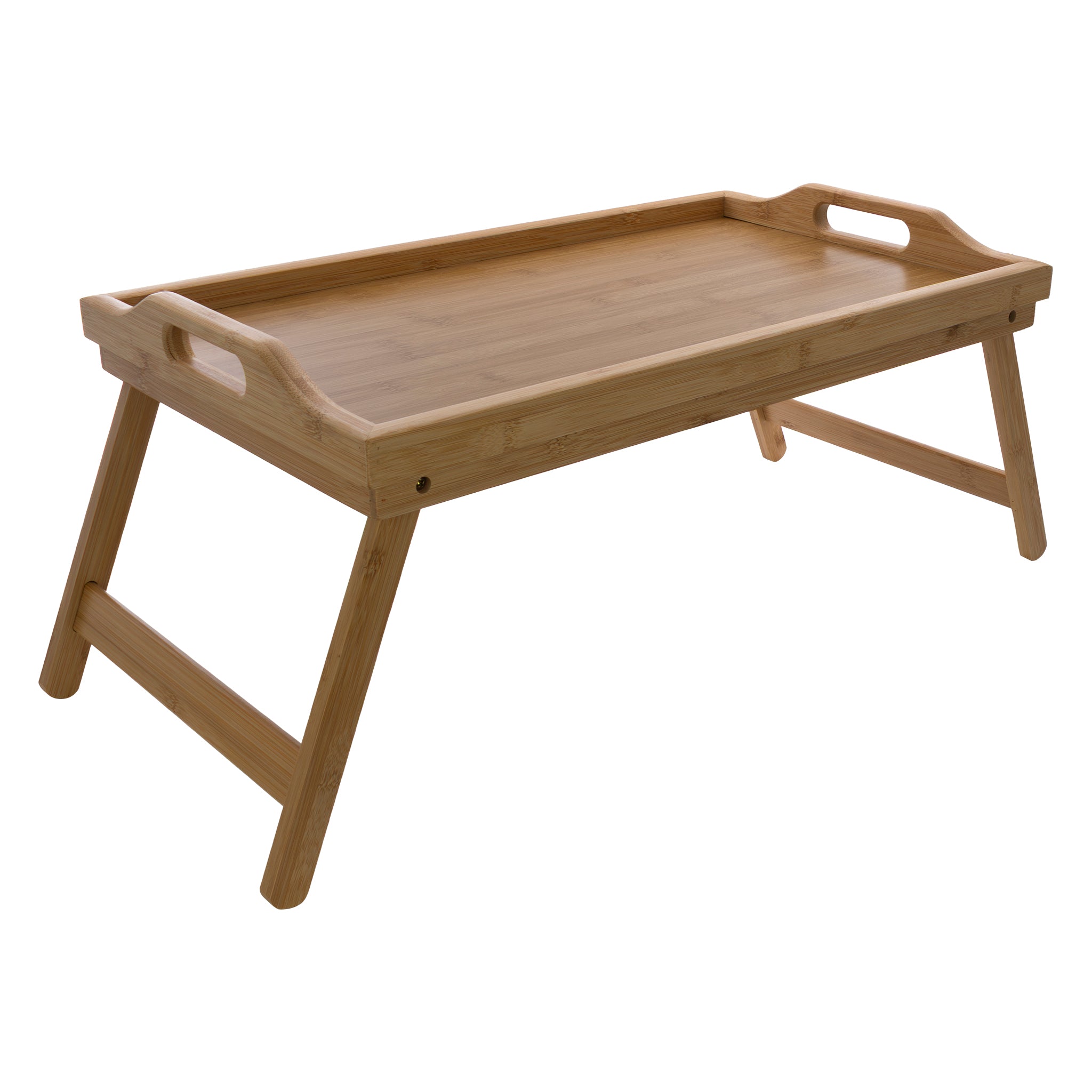 REGENT BAMBOO BED TRAY WITH FOLDABLE LEGS, 500X300MM