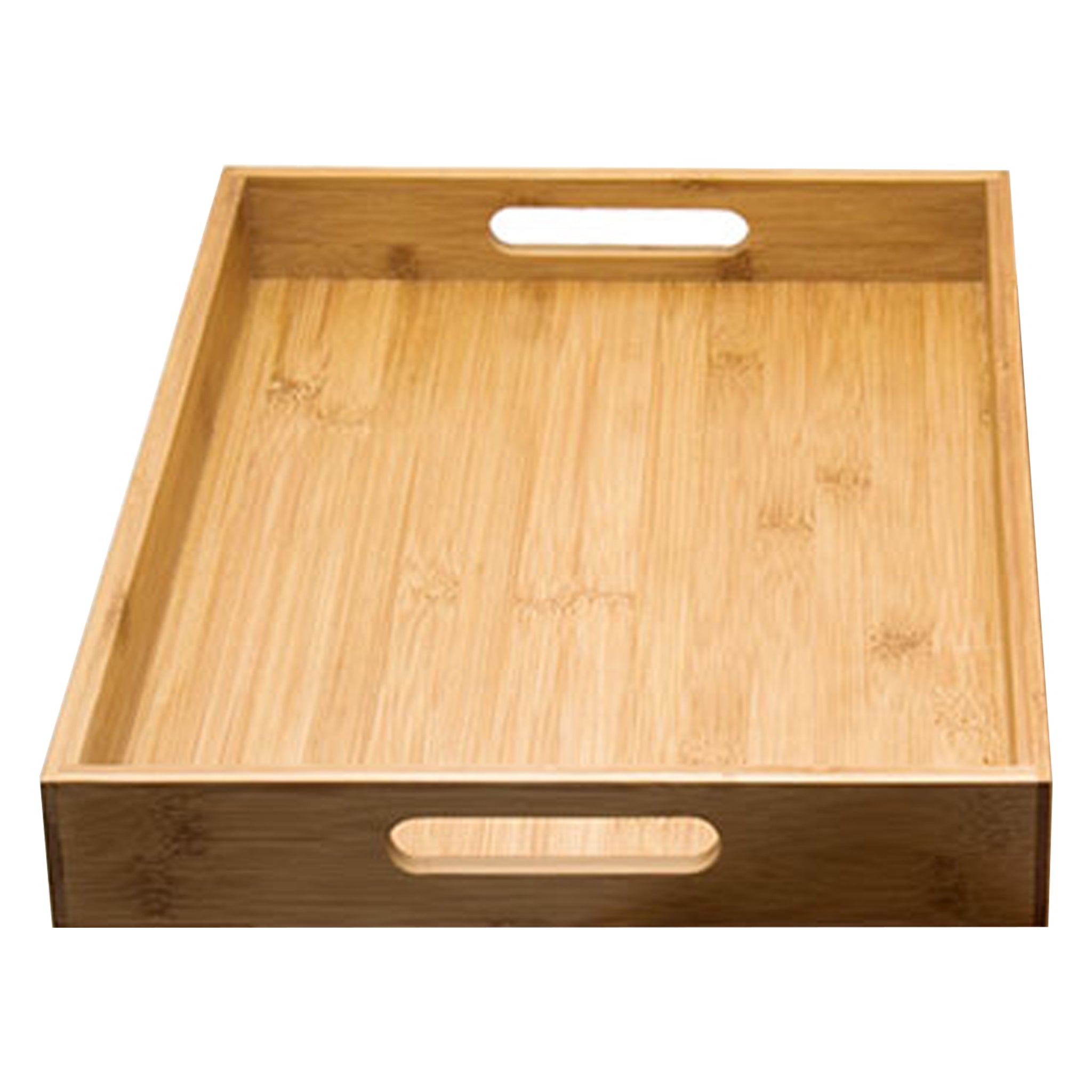 REGENT BAMBOO TRAYS WITH HANDLE 2PCS SET, 410X281MM l 435X305MM