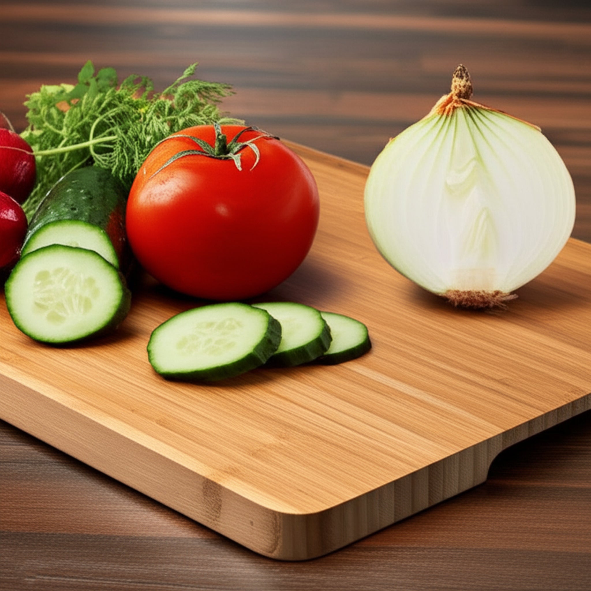REGENT BAMBOO CUTTING BOARD, 360X280MM