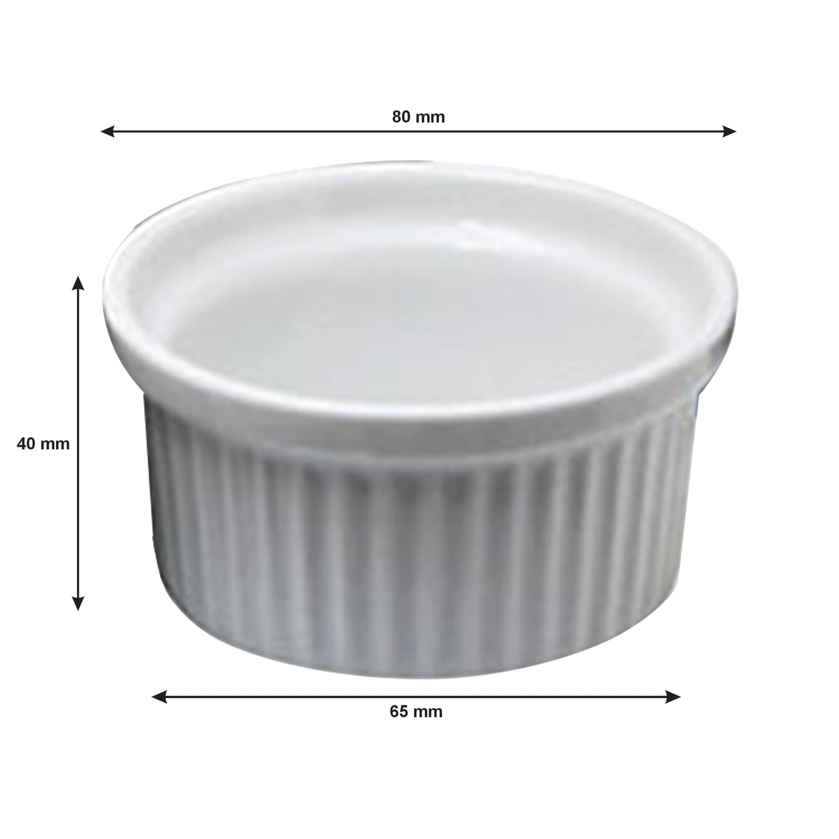 HOTERY CHEFS TORCH WITH 4 RAMEKINS 5PCE GIFT BOX SET, (132X105X62MM)