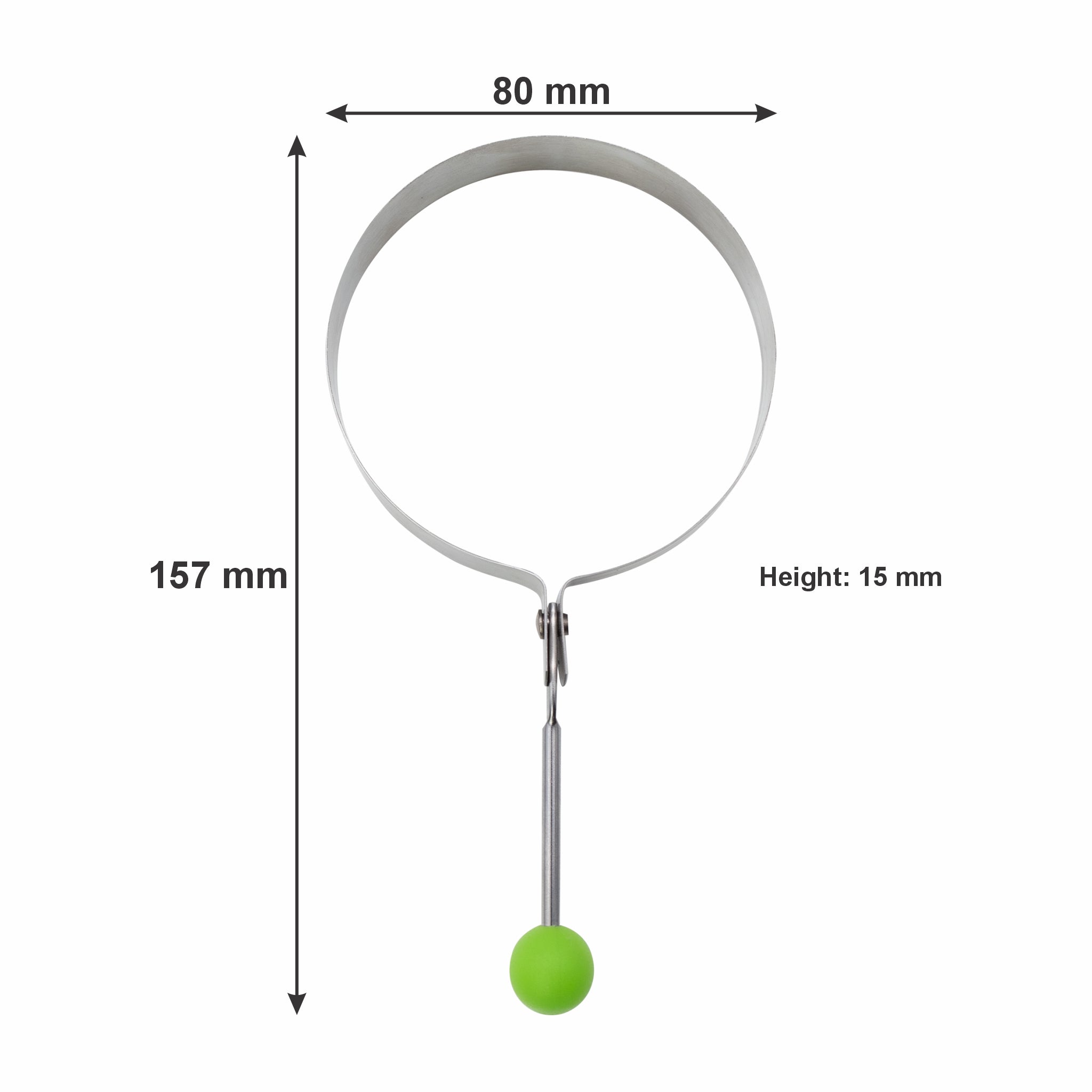 REGENT EGG RING STAINLESS STEEL 2 PACK