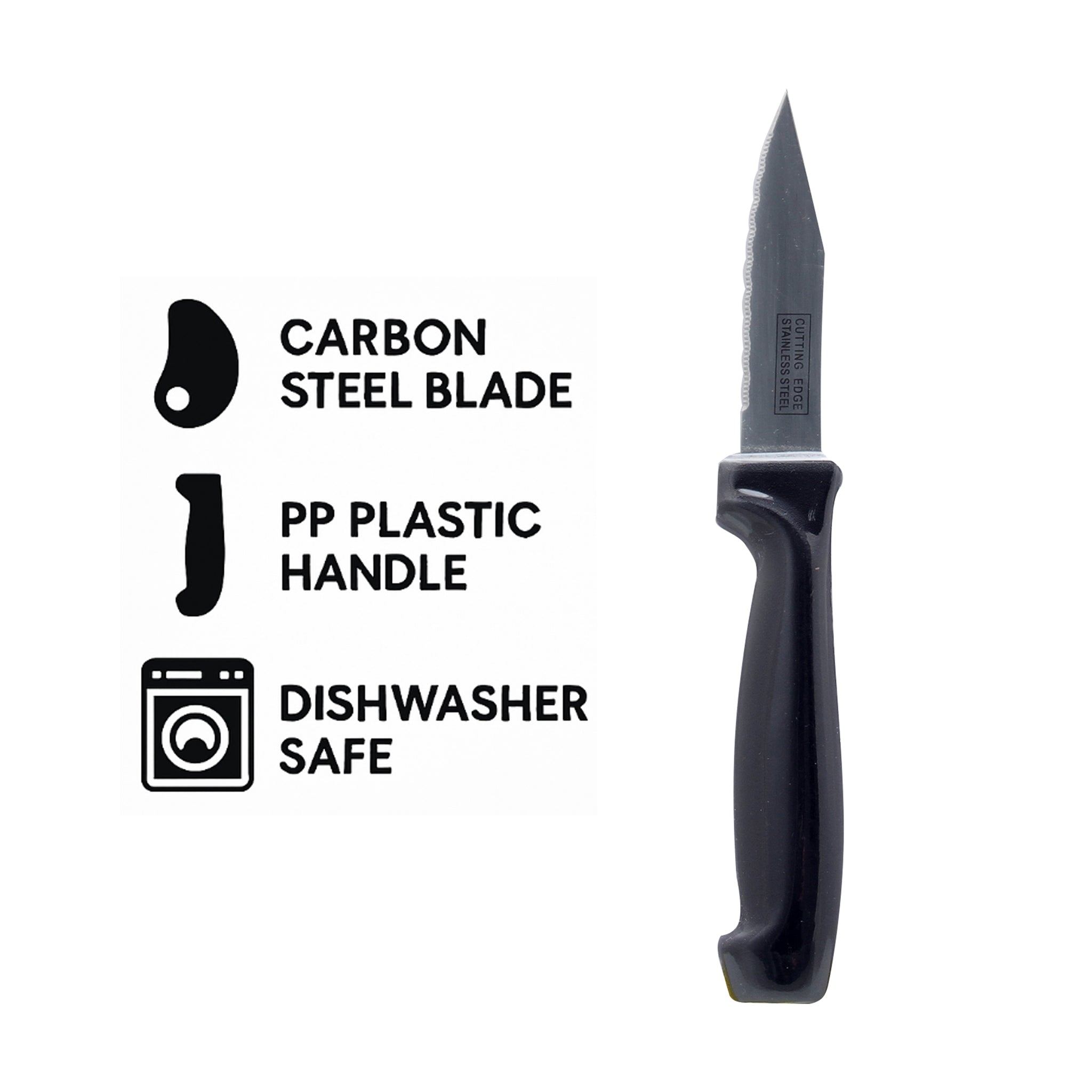 REGENT KITCHEN KNIFE PARING 1PK, 180MM