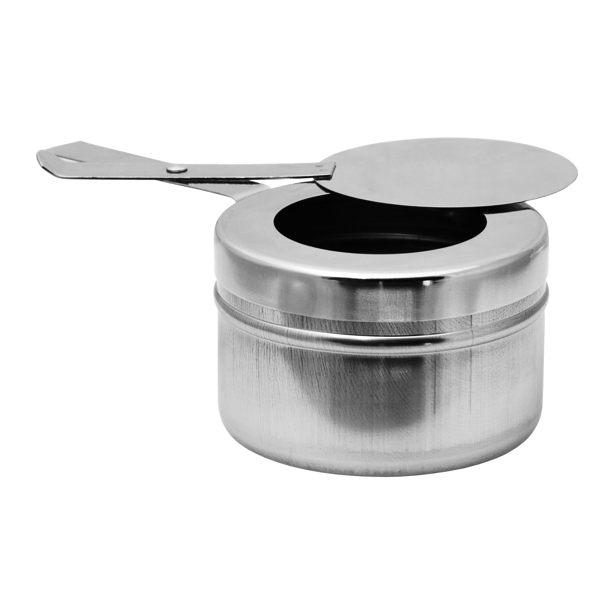 REGENT CHAFING DISH FUEL TIN HOLDER STAINLESS STEEL, 90MM DIA