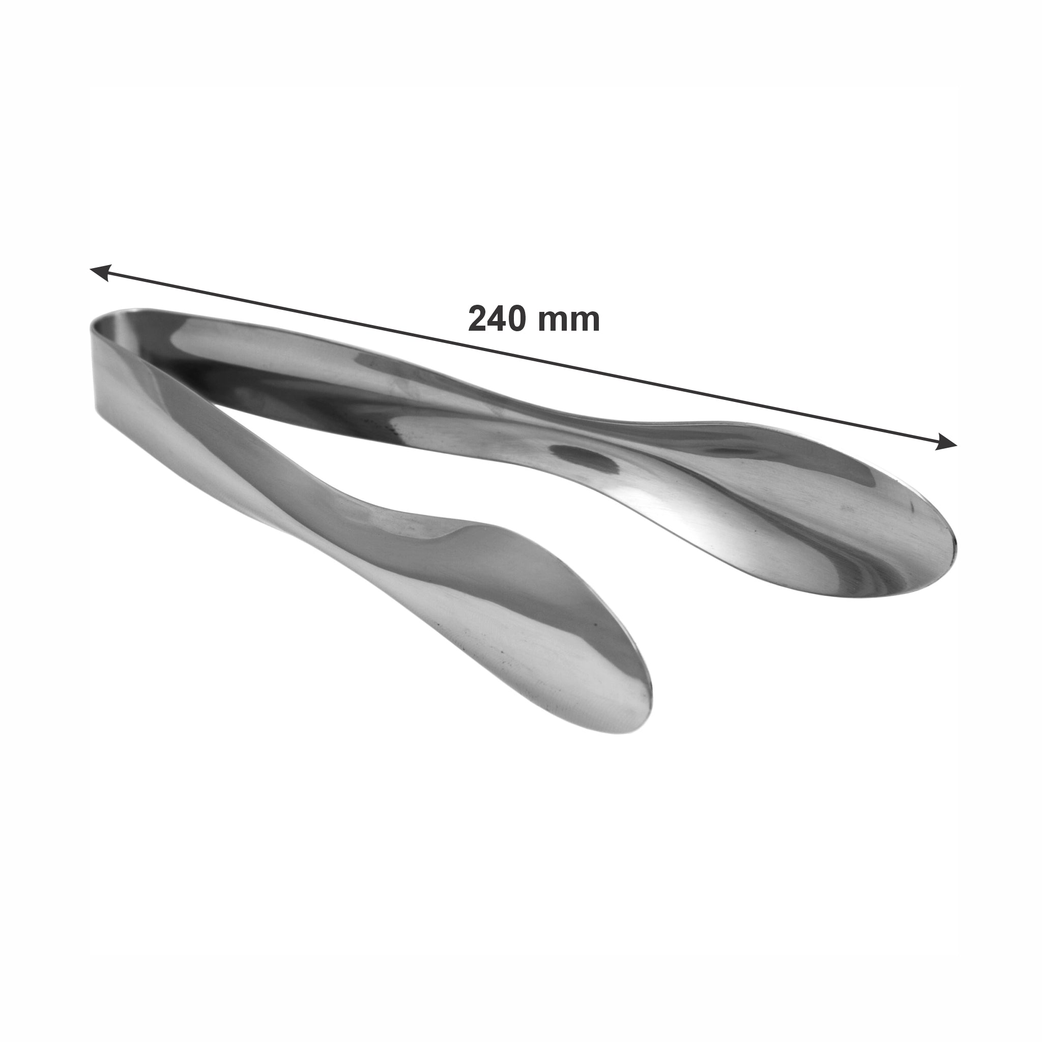REGENT HIGH QUALITY SERVING TONG ST STEEL, 240MM