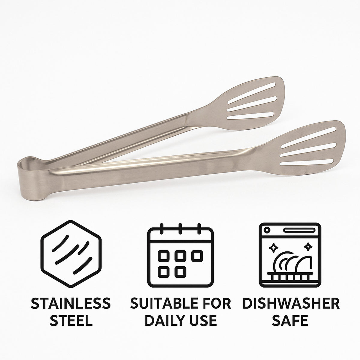 REGENT PASTRY TONG STAINLESS STEEL, 235MM