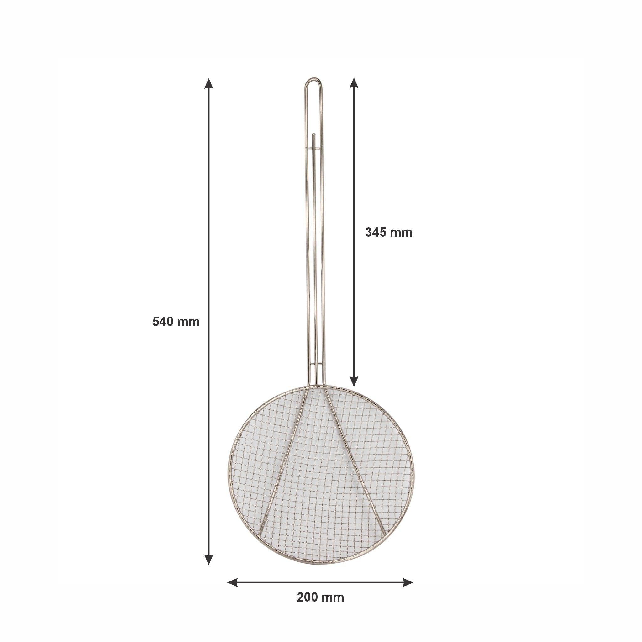REGENT HEAVY DUTY SKIMMER STAINLESS STEEL, 540X200MM DIA