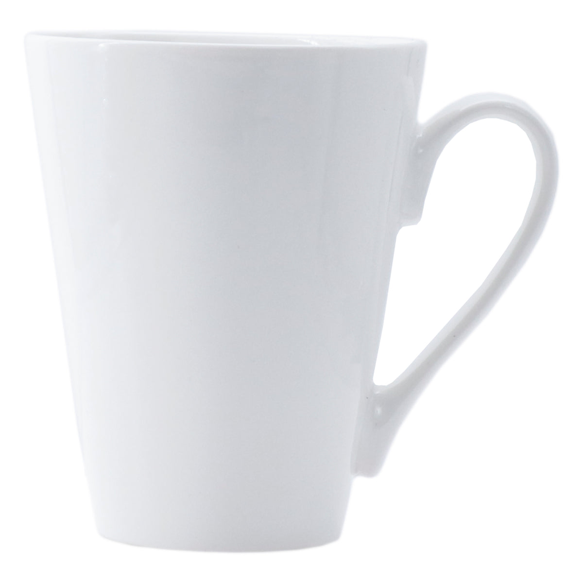 REGENT V-SHAPE NBC WHITE COFFEE MUG, 320ML