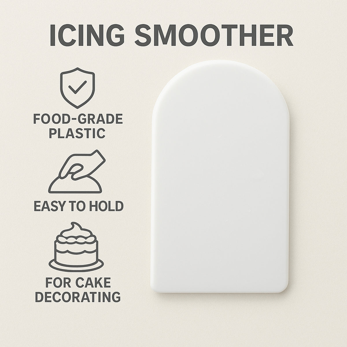 REGENT BAKEWARE ICING & FONDANT SMOOTHER